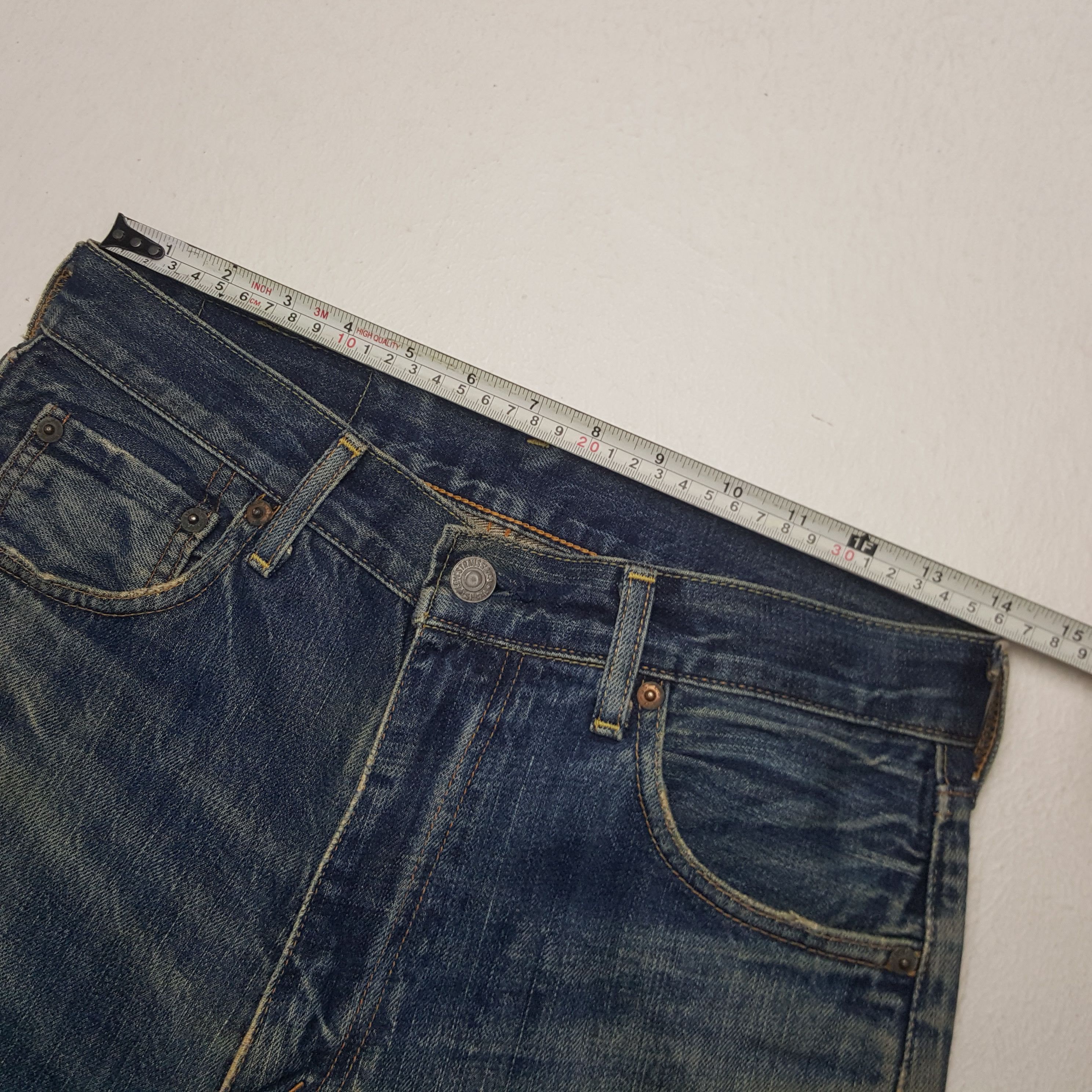 Levi's × Vintage Vintage Levi's 502 XX Selvedge Denim Jeans Size US 28 / EU 44 - 7 Thumbnail