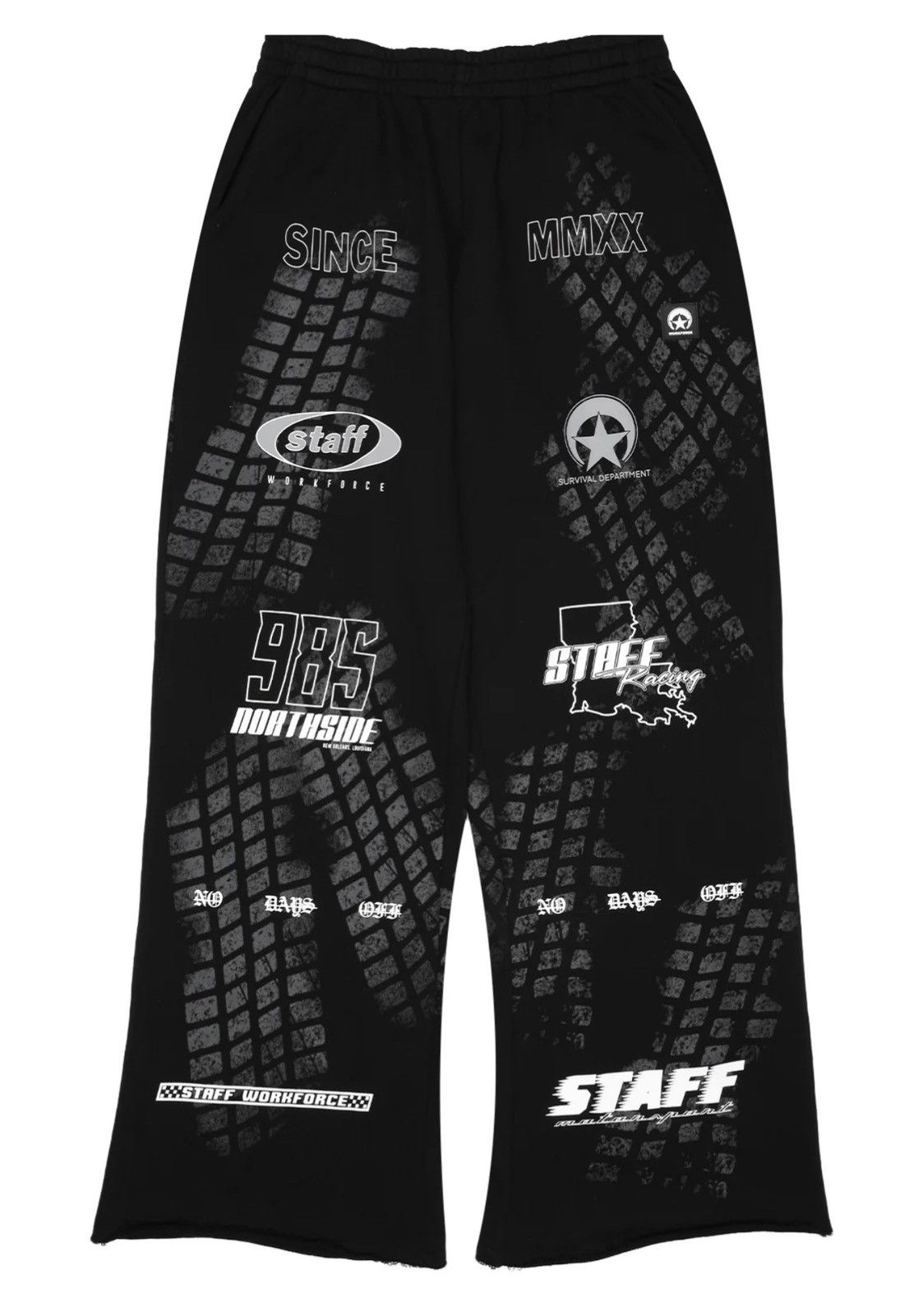 STAFF WORKFORCE Workforce race sweatpants Size US 34 / EU 50 - 1 Thumbnail