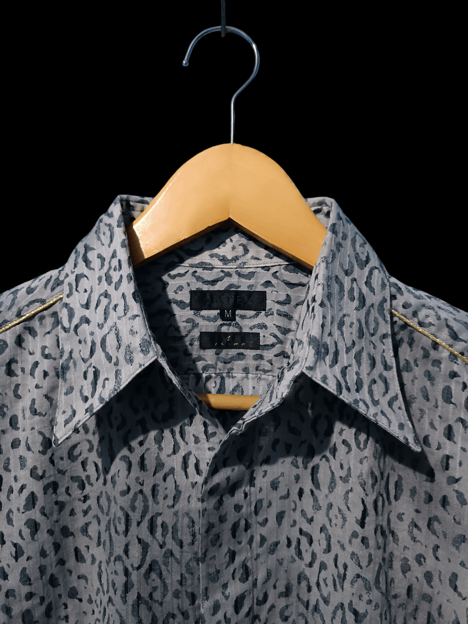 Japanese Brand Cheetah Print Button Up Shirt Size US M / EU 48-50 / 2 - 3 Thumbnail