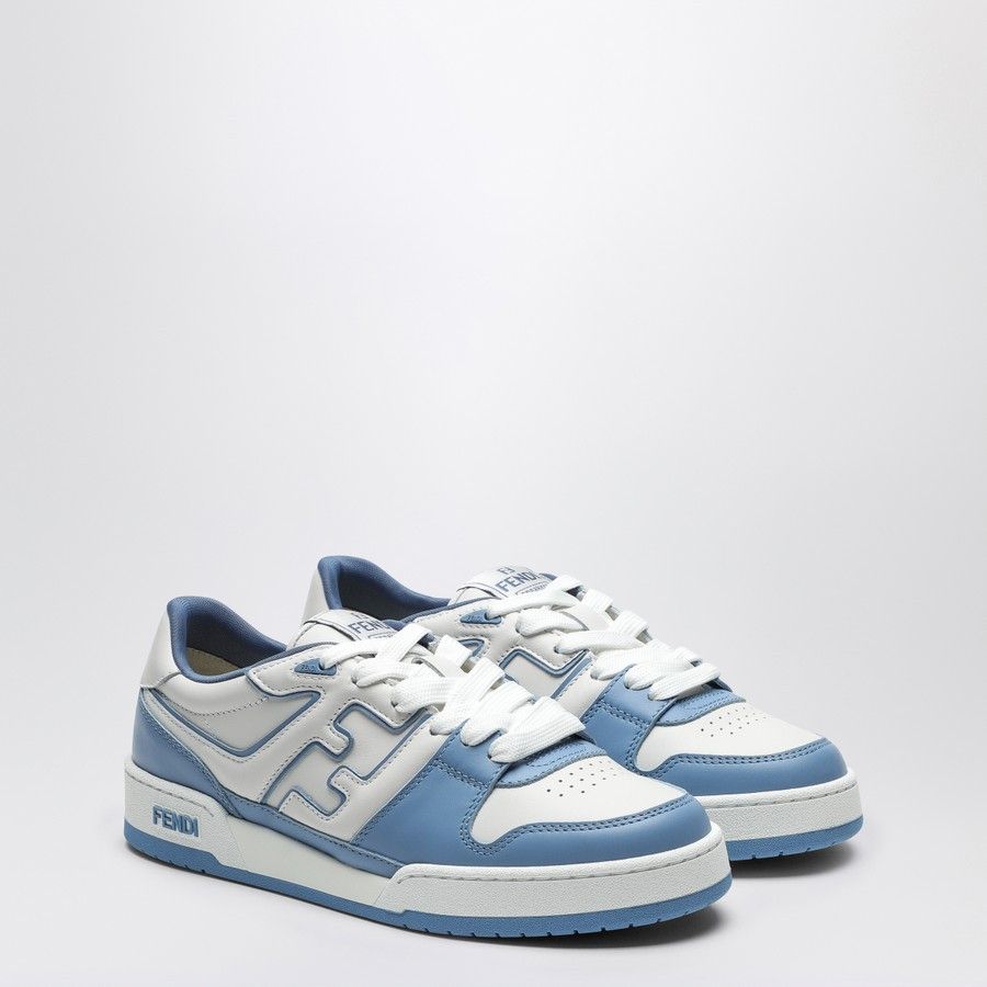 Fendi o1d2blof0824 Match Low Trainer in White & Blue Size US 7 / IT 37 - 2 Thumbnail