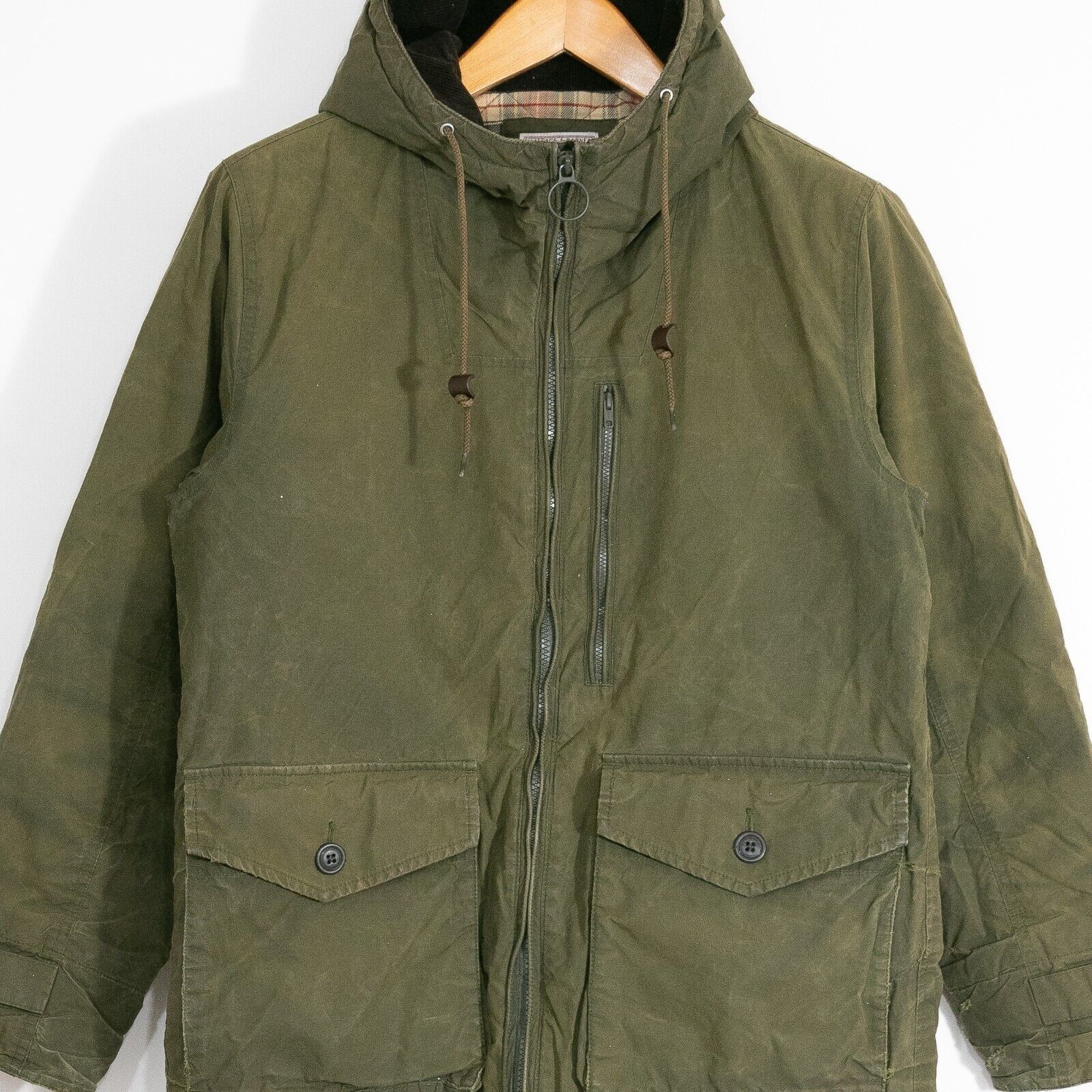 J.Crew × Wallace & Barnes J.CREW Wallace & Barnes Hunting Jacket Mens Small - Waxed Size US S / EU 44-46 / 1 - 2 Thumbnail