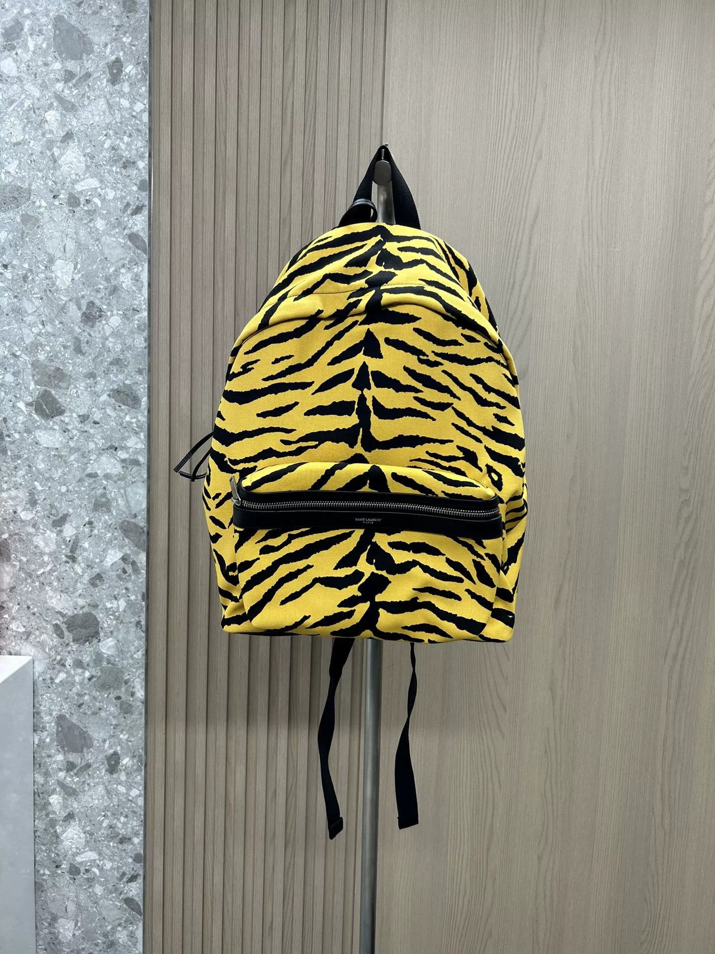 Saint Laurent Paris Saint Laurent Tiger Stripe Backpack Size ONE SIZE - 1 Thumbnail