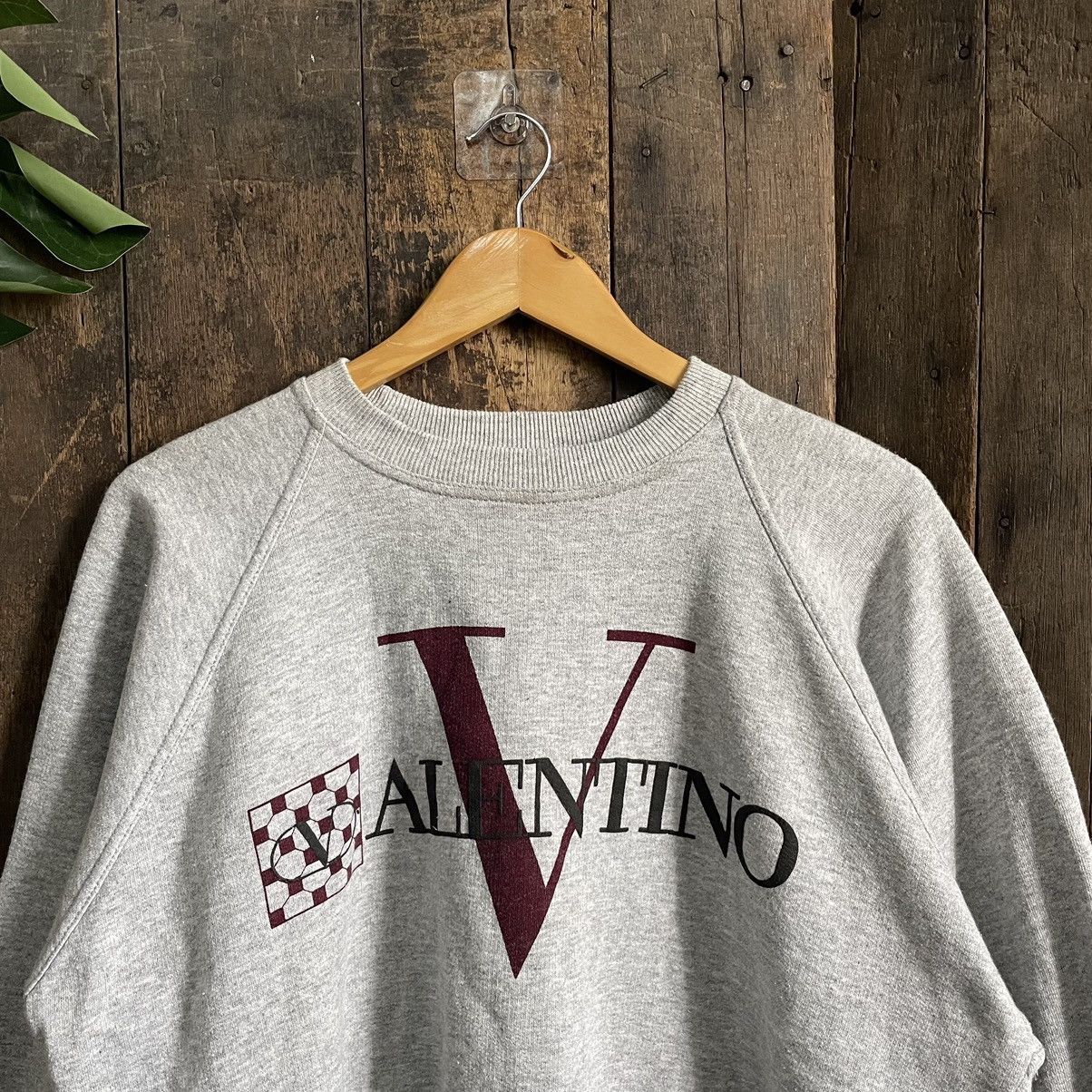 Valentino Vintage Valentino Sweatshirt Size US XL / EU 56 / 4 - 2 Thumbnail