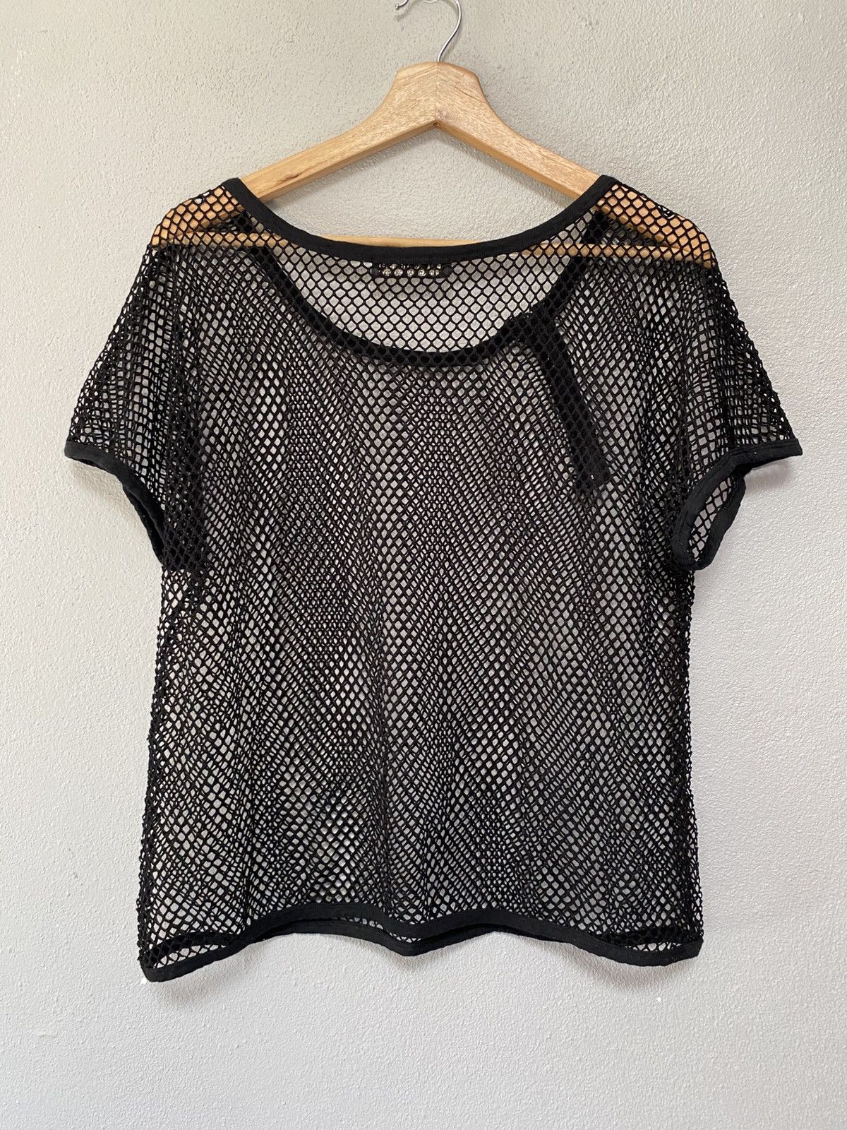 Japanese Brand Hell cat punks mesh shirt seditioneries style B4 Size US M / EU 48-50 / 2 - 2 Thumbnail