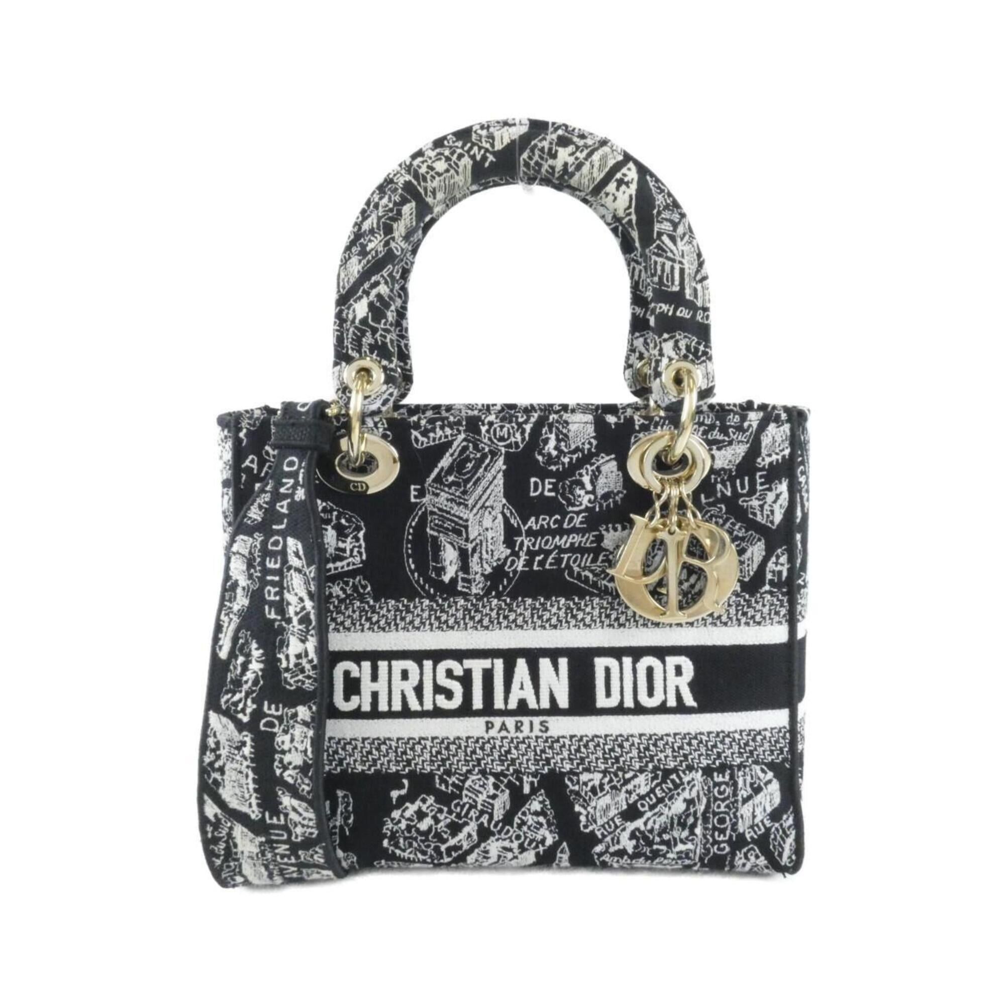 Dior Christian Dior Plan de Paris Lady D-Lite Medium M0565OOMP Handbag Size ONE SIZE - 1 Thumbnail
