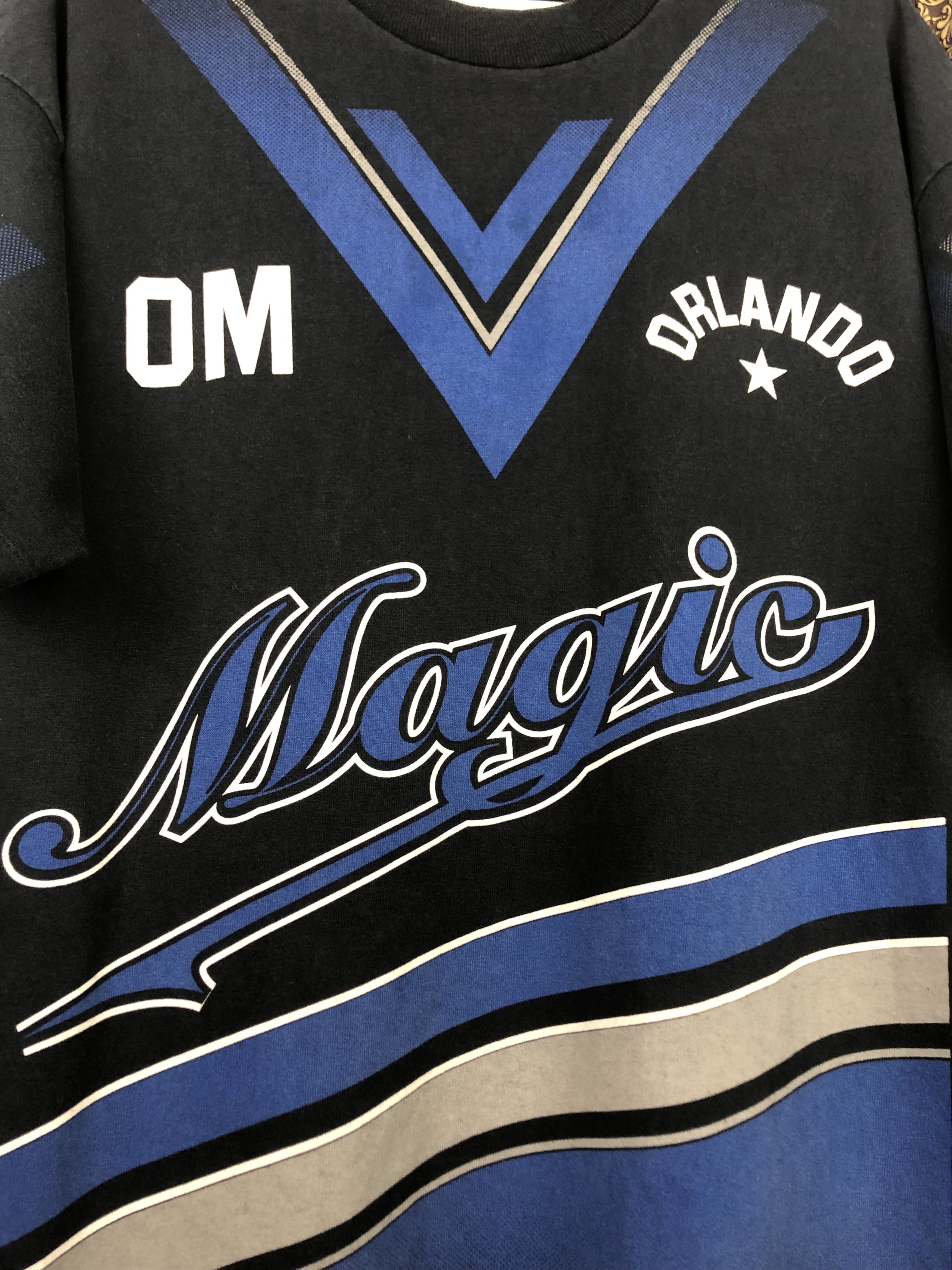 NBA Vintage Orlando Magic NBA Nutmeg Jersey Mens Shirt Oneall Size US XL / EU 56 / 4 - 3 Thumbnail