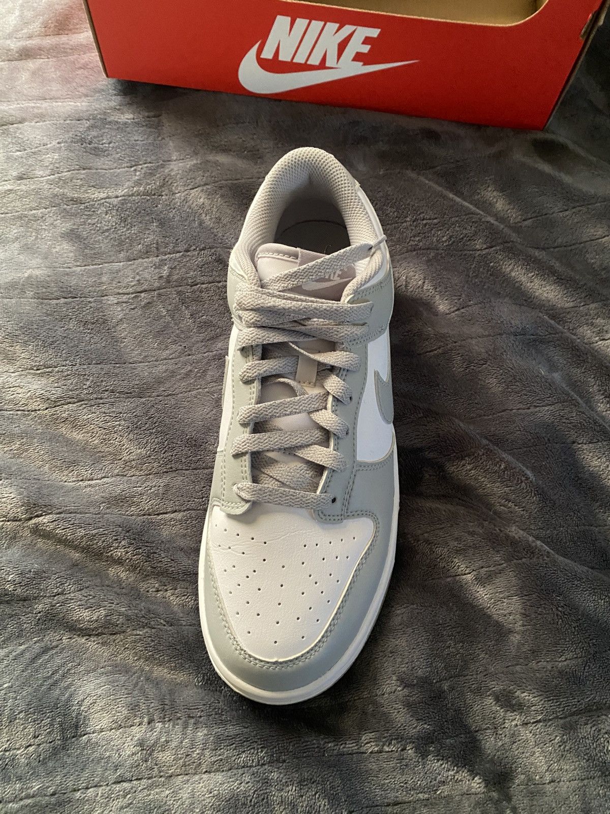 Nike NIKE DUNKS LOW GREY AND WHITE Size US 9.5 / EU 42-43 - 5 Thumbnail