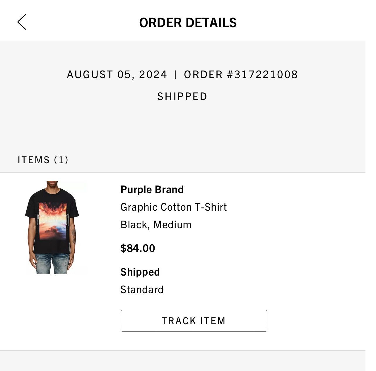Purple Brand Purple brand shirt graphic Size US M / EU 48-50 / 2 - 9 Thumbnail