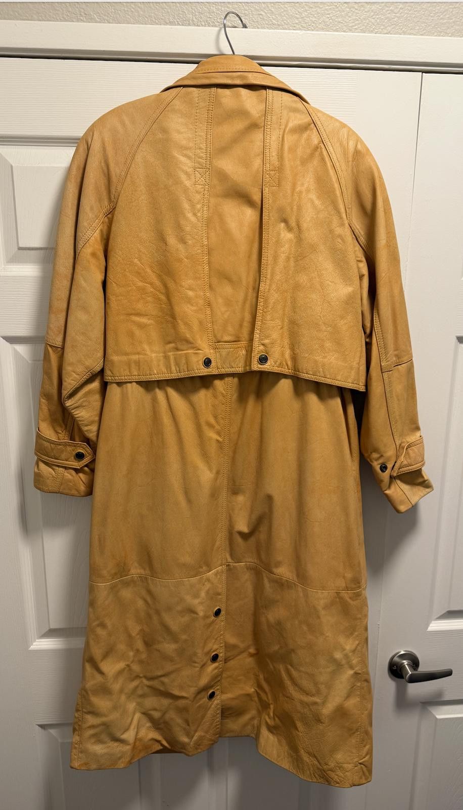 Designer Vintage Wilsons Adventure Bound Leather Trench Coat S Size US S / EU 44-46 / 1 - 12 Thumbnail