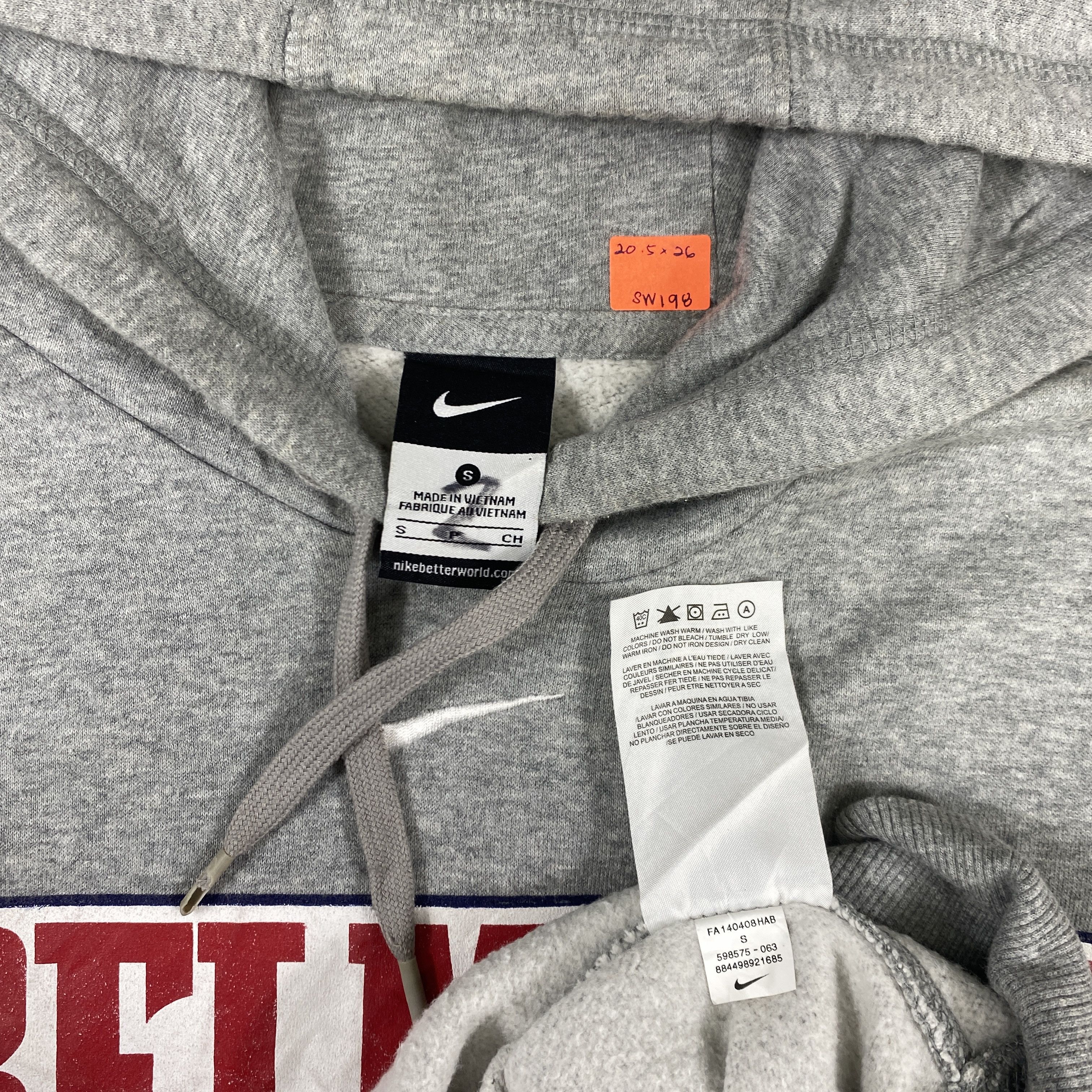 Nike Nike Belmont Basketball Hoodies - SW198 Size US S / EU 44-46 / 1 - 4 Thumbnail