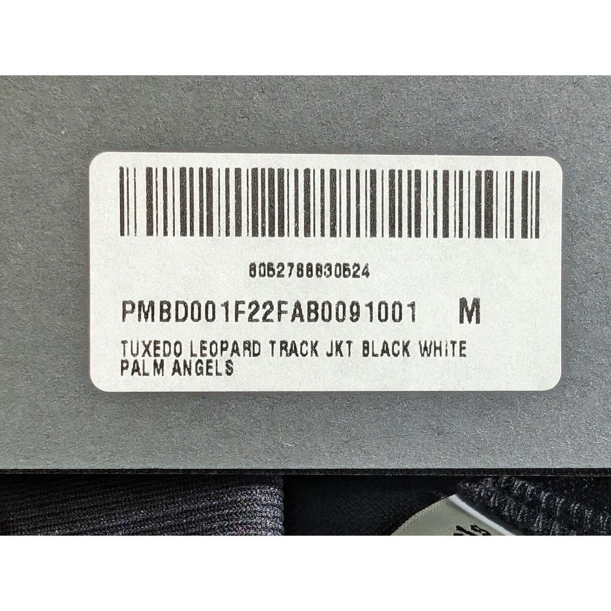 Palm Angels o1rshd1 Tuxedo Leopard Track Jacket in Black White Size US M / EU 48-50 / 2 - 20 Thumbnail