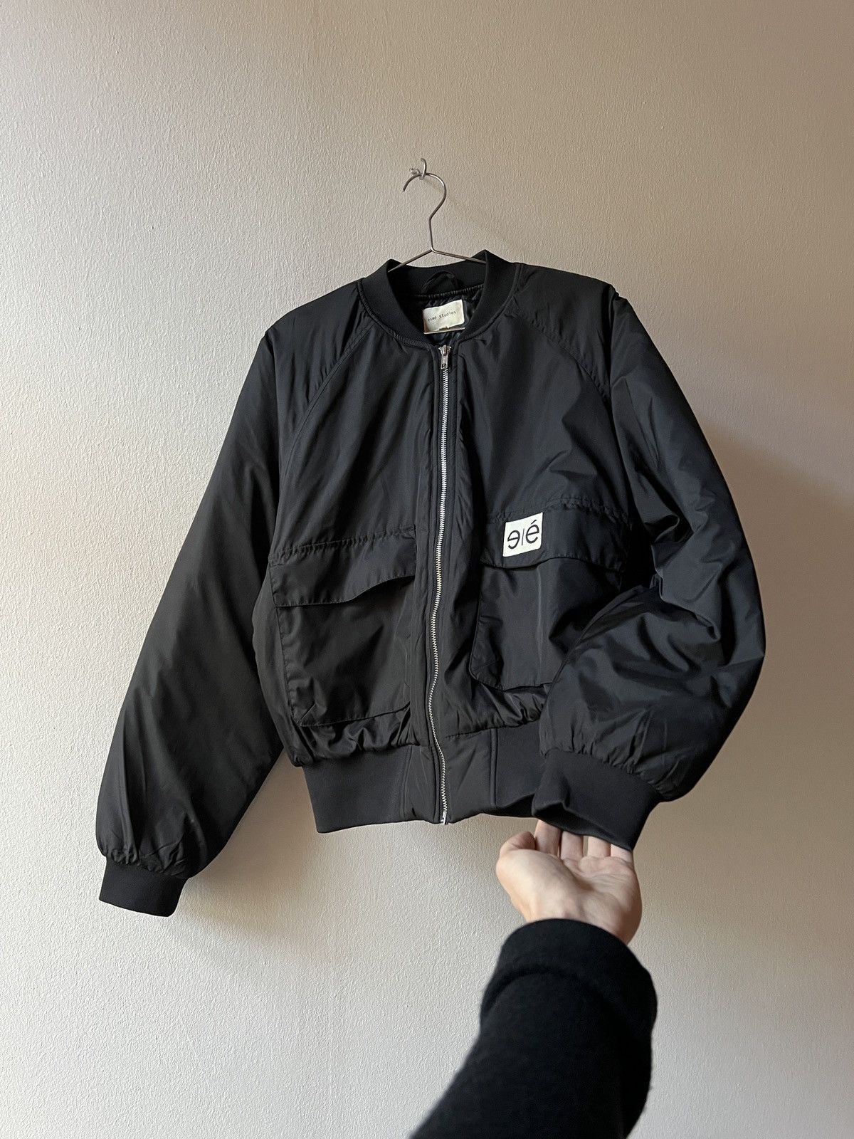 Esmé Studios Black ESBlair Short Jacket Bomber Jacket