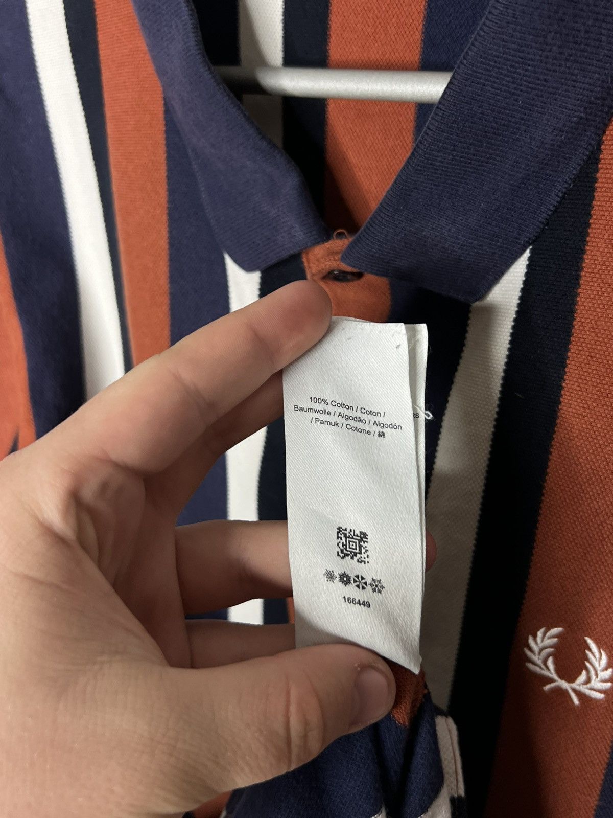 Fred Perry Rare Fred Perry Striped Polo Shirt Short Sleeve Size US XXL / EU 58 / 5 - 10 Thumbnail