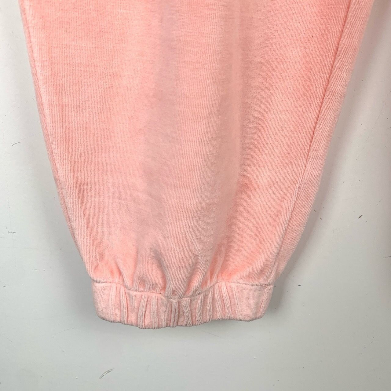 Alexander Wang Alexander Wang Pink Velour Jogger Pants With Rhinestone Logo Size 30" / US 8 / IT 44 - 5 Thumbnail