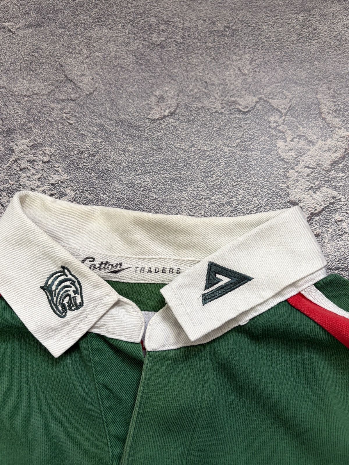 Cotton Traders 2003-05 Leicester Tigers Cotton Traders Rugby Shirt XL Size US XL / EU 56 / 4 - 4 Thumbnail