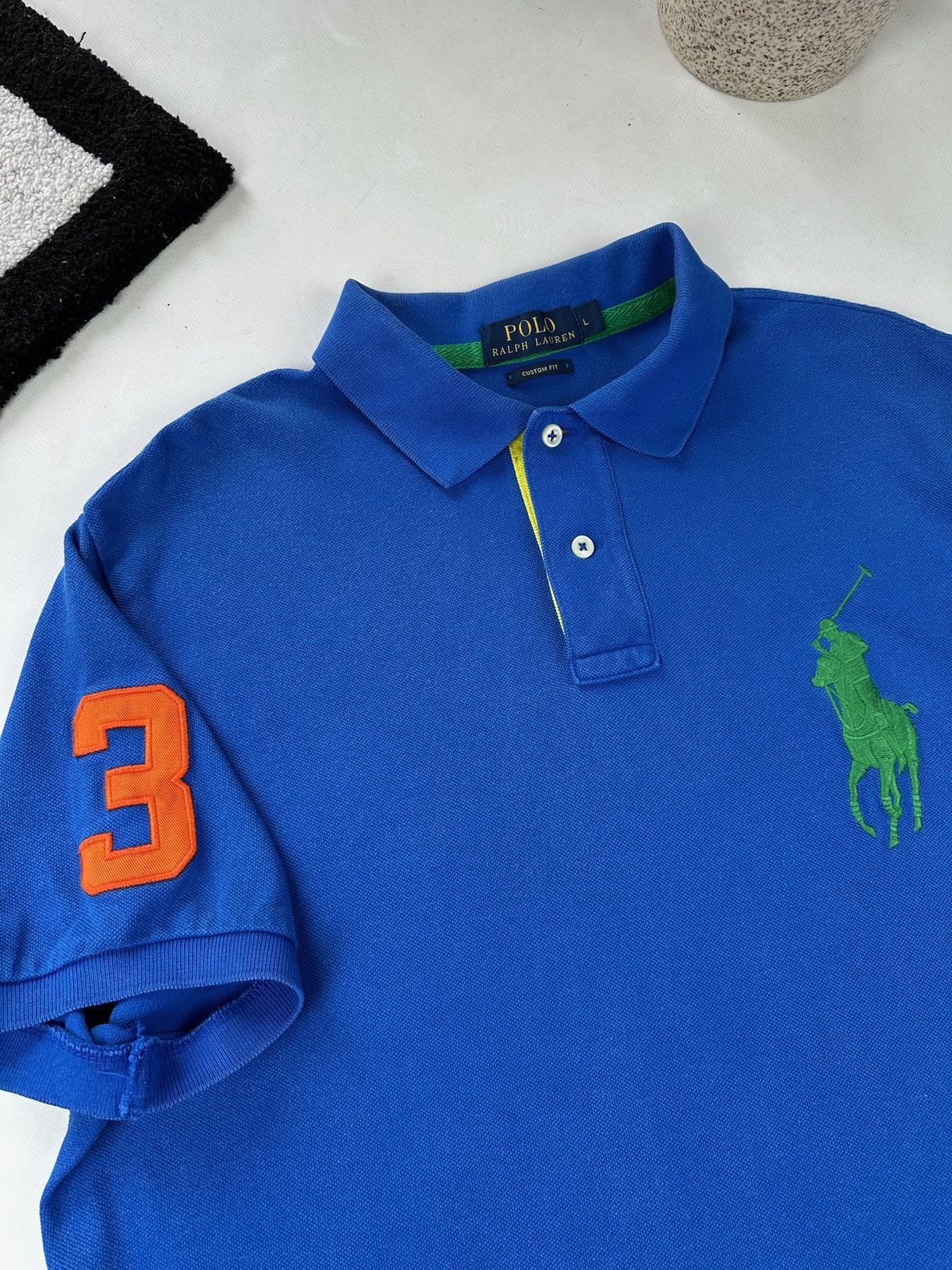 Polo Ralph Lauren × Ralph Lauren Vintage Y2K Chief Keef Ralph Lauren white New York Polo Size US L / EU 52-54 / 3 - 2 Thumbnail