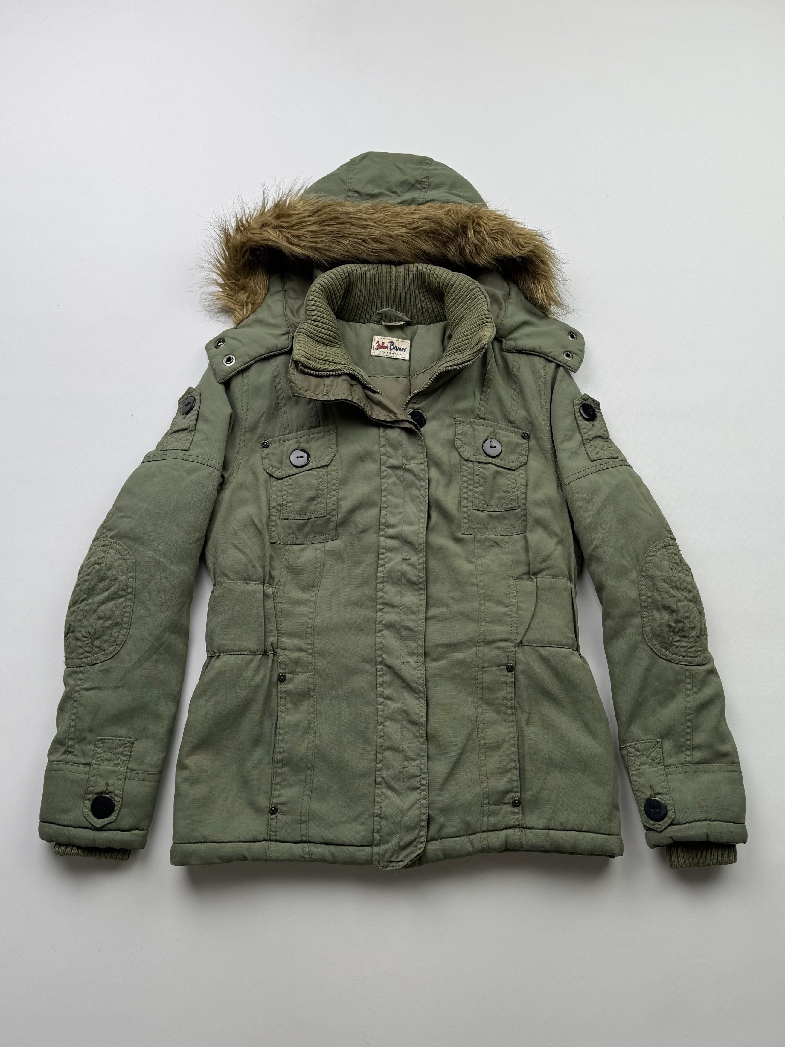 Japanese Brand Vintage Faux Fur Hood Jacket B755(V43)E2 Size XS / US 0-2 / IT 36-38 - 1 Thumbnail