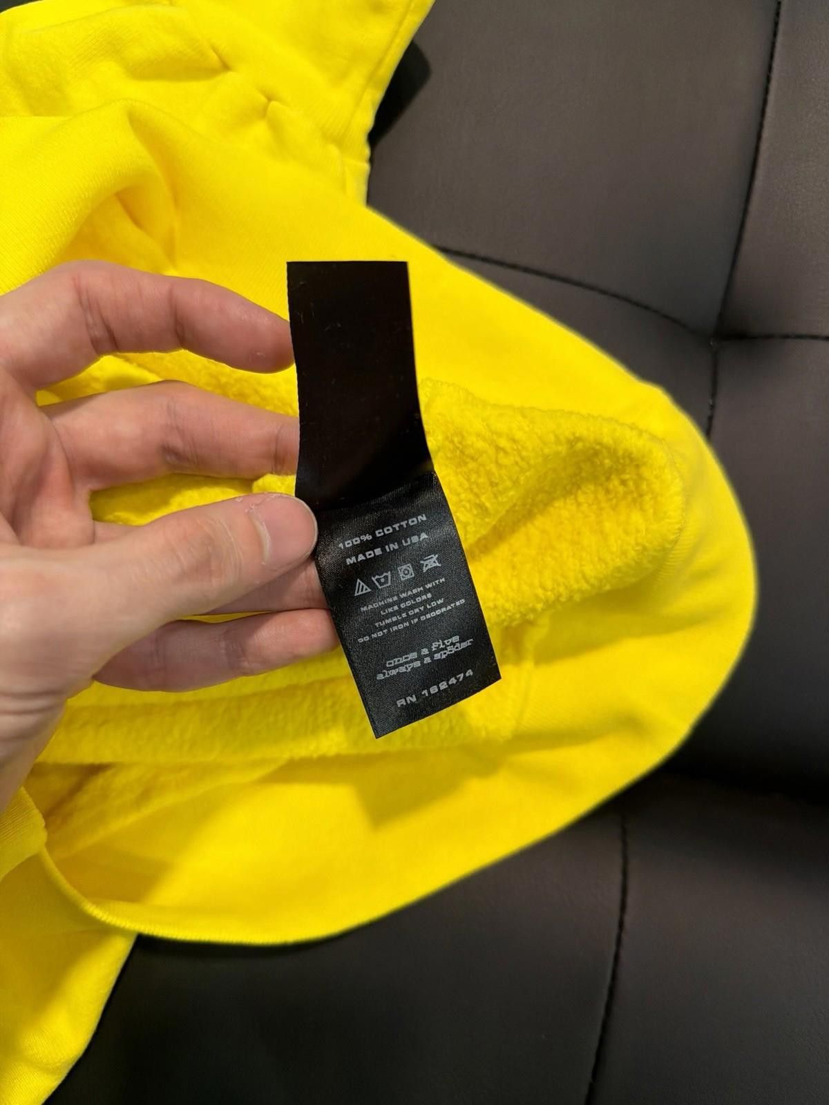 Sp5der Sp5der Worldwide Yellow Hoodie Size (M) (NEW) 100% Authentic Size US M / EU 48-50 / 2 - 7 Thumbnail