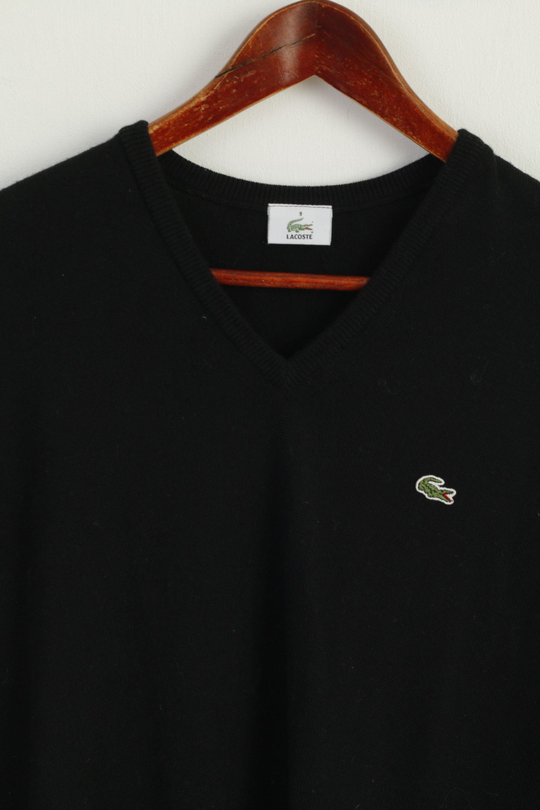 Lacoste Lacoste Men 9 XXL Sweater Vest Black Pure 9627 Size US XXL / EU 58 / 5 - 3 Thumbnail