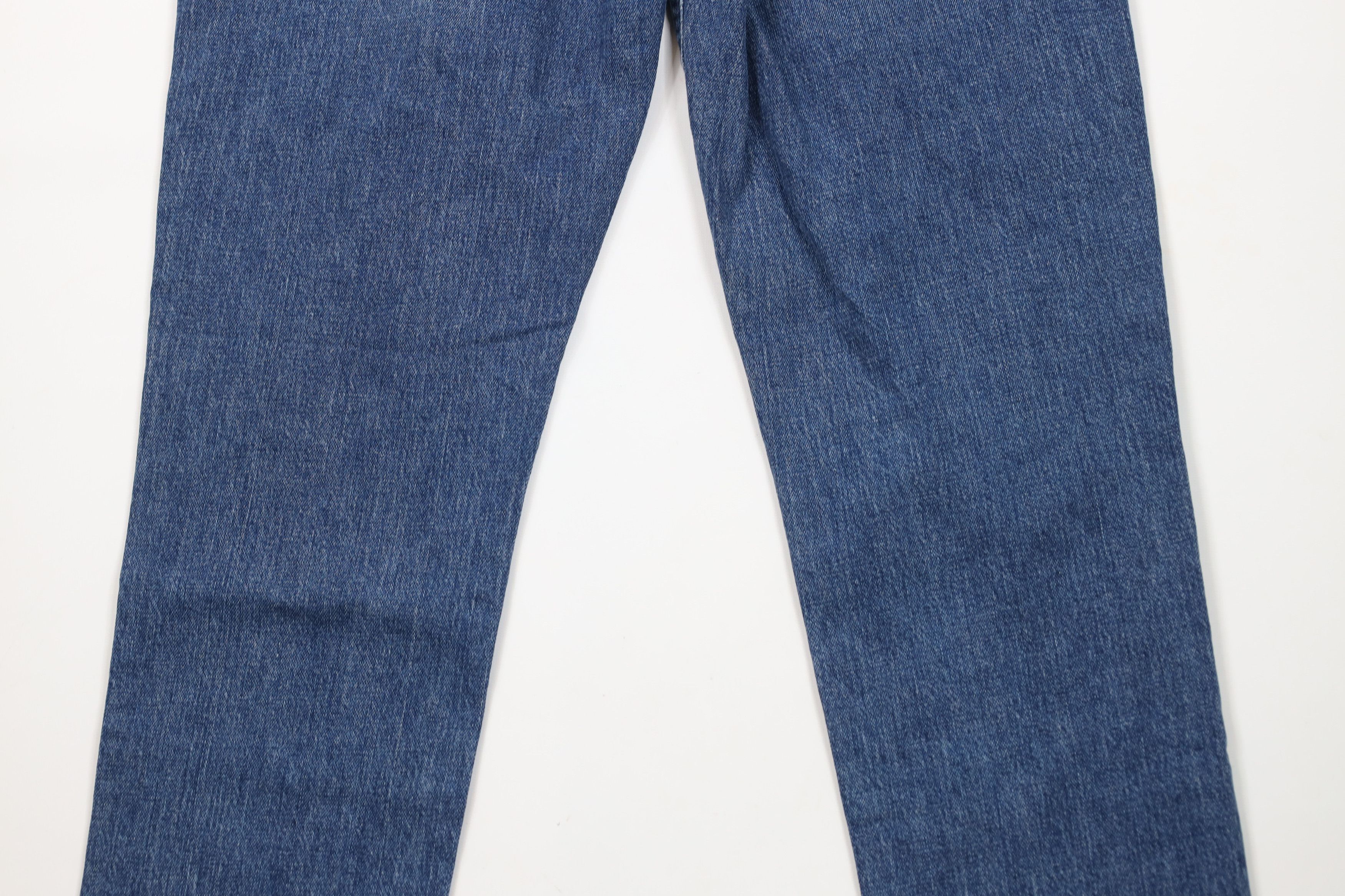 Madewell × Vintage Madewell 27 Tapered Leg Denim Trousers Jeans Blue Stretch Size 27" / US 4 / IT 40 - 13 Thumbnail