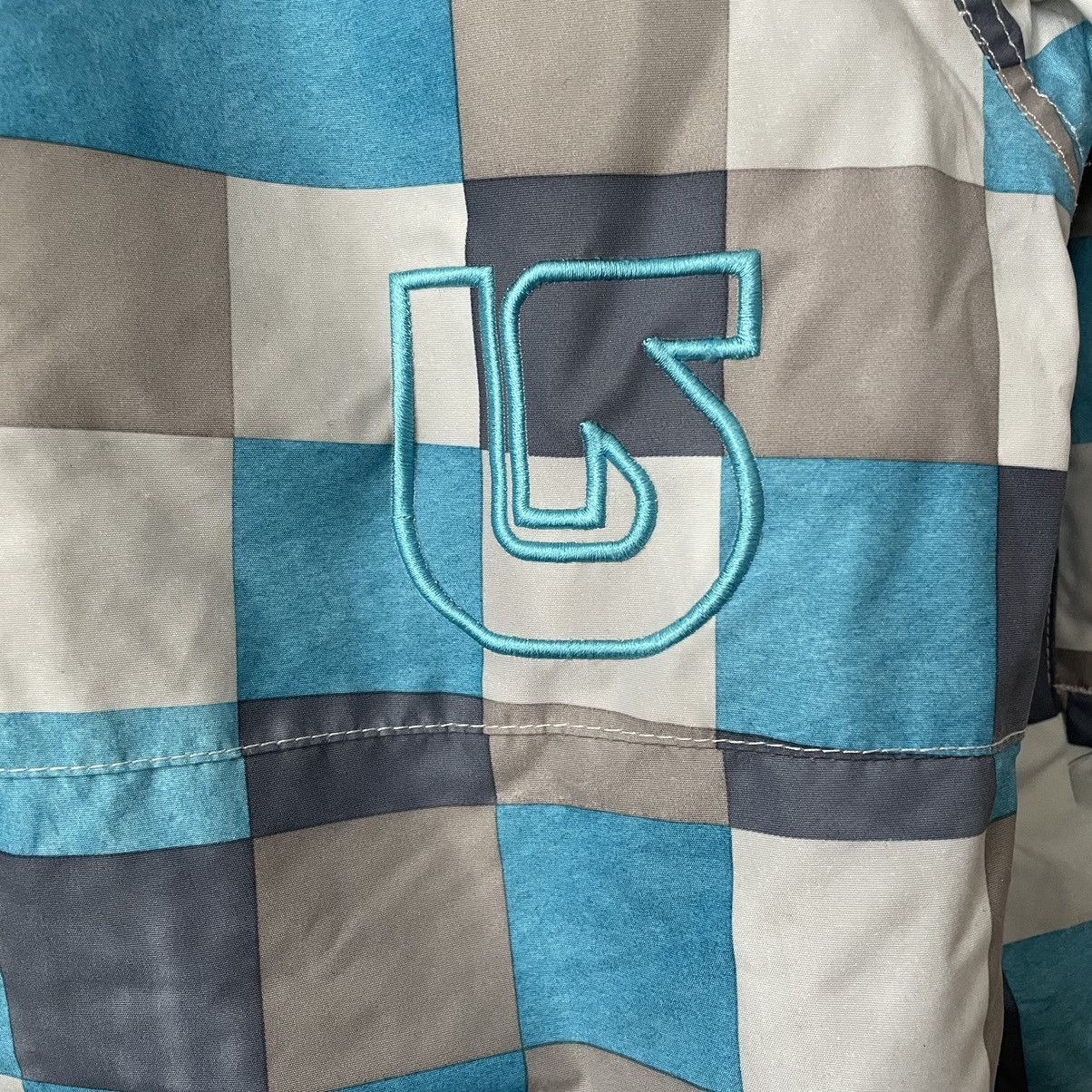 Burton Burton DryRide Hooded Snowboard Ski Jacket L Check Print Size US M / EU 48-50 / 2 - 5 Thumbnail