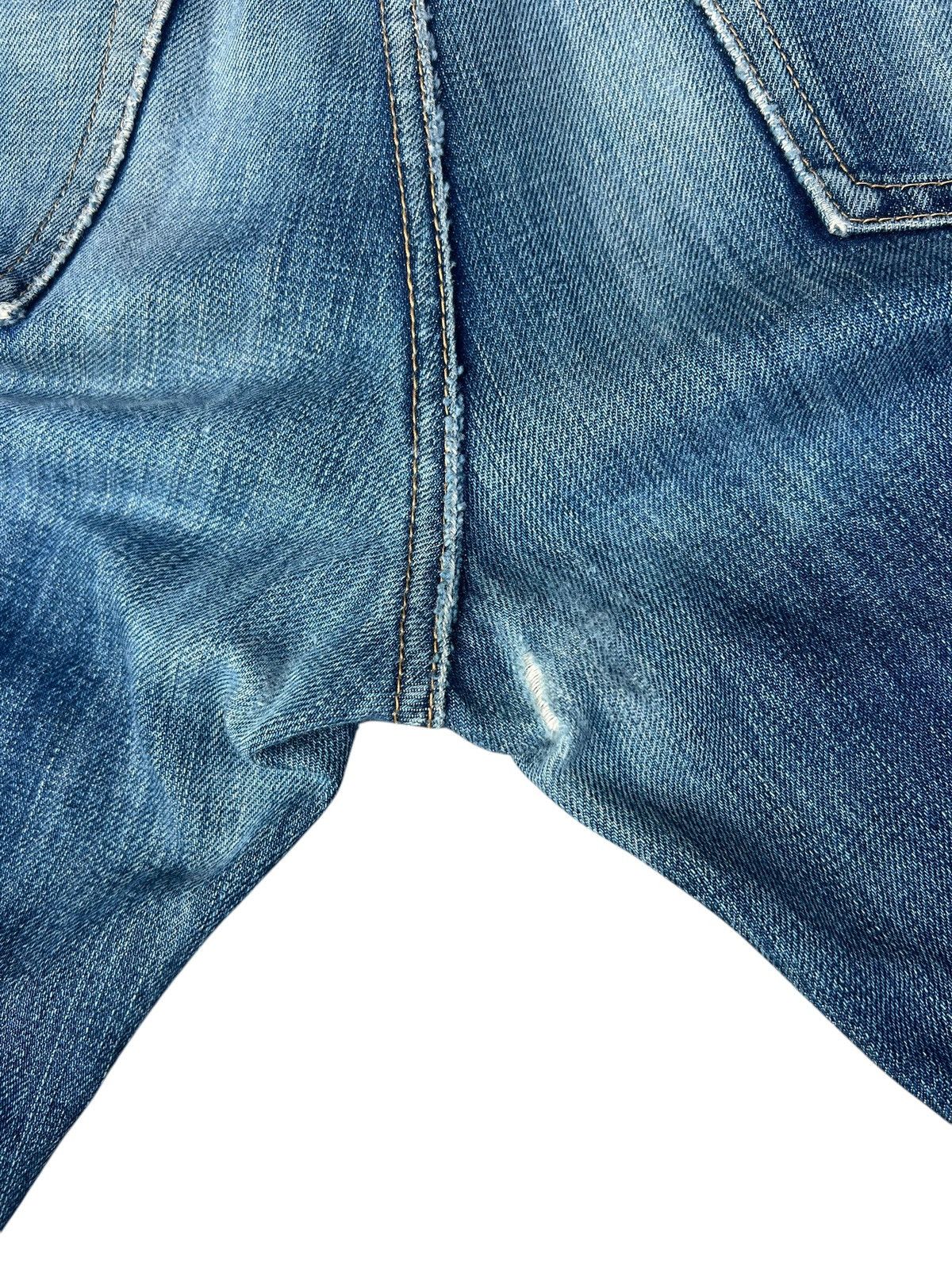 Burgus Plus Dirty Mud Denim Distress Burgus Plus Japan Bootcut Jeans Size US 32 / EU 48 - 23 Thumbnail
