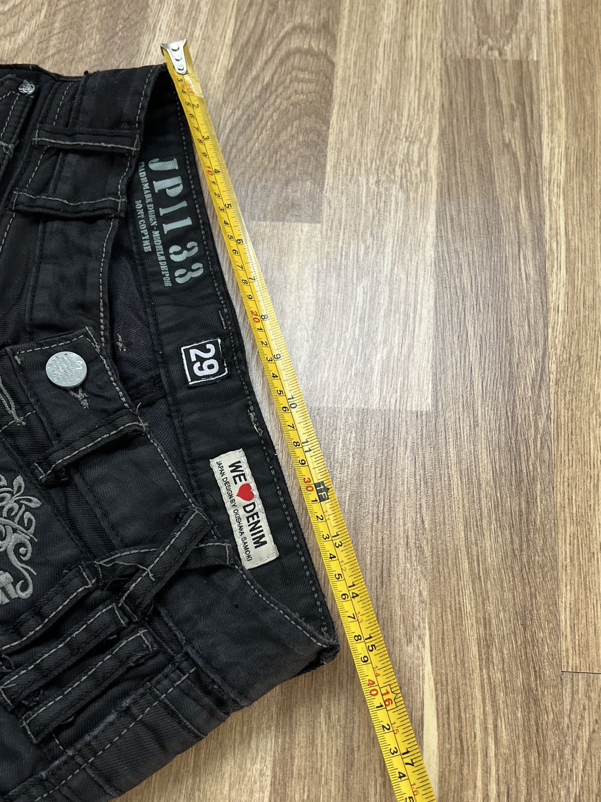 Other Japrag Japan Design Jeans by Okishama Samoki Gray size 29 Size US 29 - 9 Thumbnail