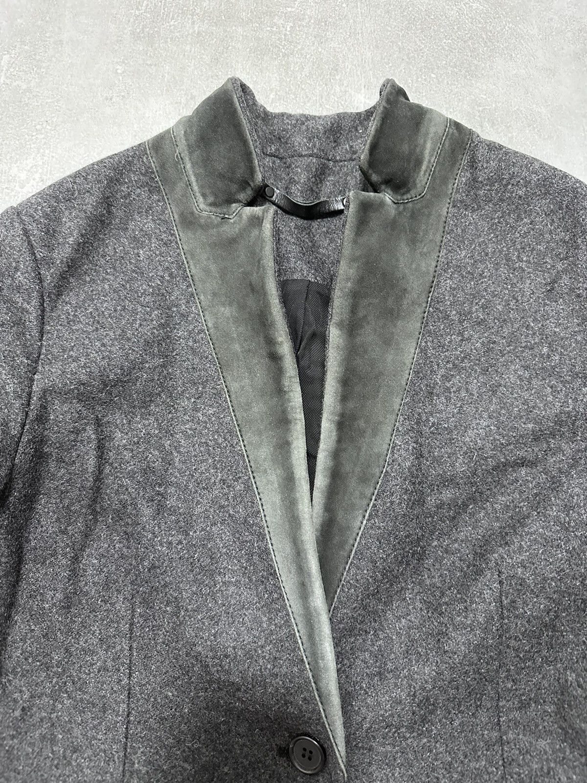 Allsaints AllSaints Trench Coats Wool Leather Leni Coat US6 UK10 EU38 Size M / US 6-8 / IT 42-44 - 4 Thumbnail