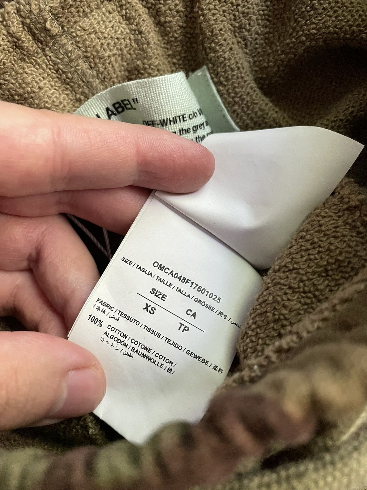 Off-White Off-White Seeing Things Camo Sweatpants Size US 30 / EU 46 - 10 Thumbnail