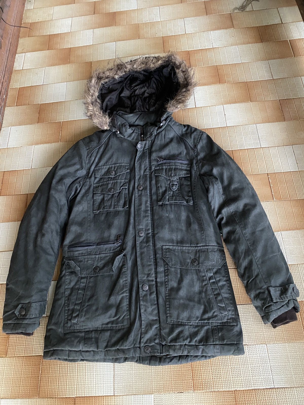 If Six Was Nine × In The Attic Vintage in the attic fur hoodie jacket Size US L / EU 52-54 / 3 - 1 Thumbnail