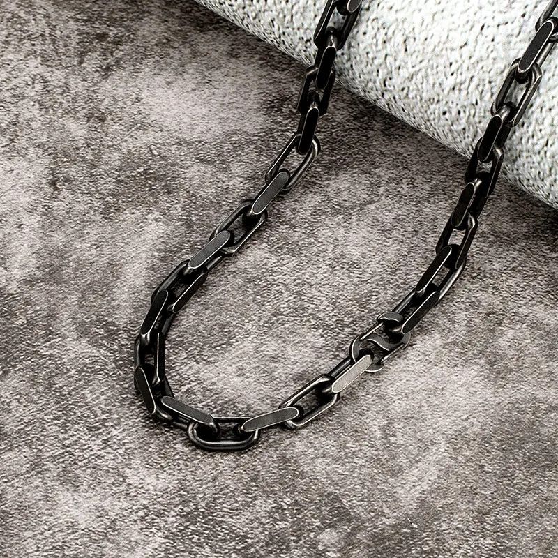 Jewelry Black Chain Link Necklace Size ONE SIZE - 3 Thumbnail