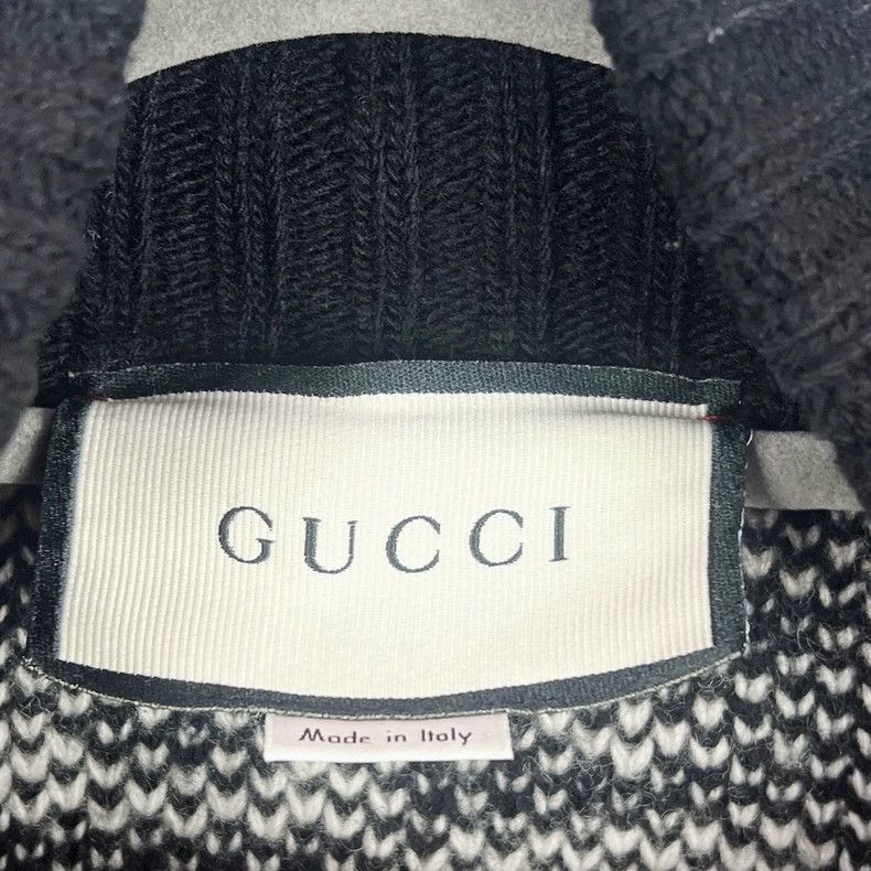 Gucci GucciBlack and white coat, checkerboard full-printed logo w Size US L / EU 52-54 / 3 - 7 Thumbnail