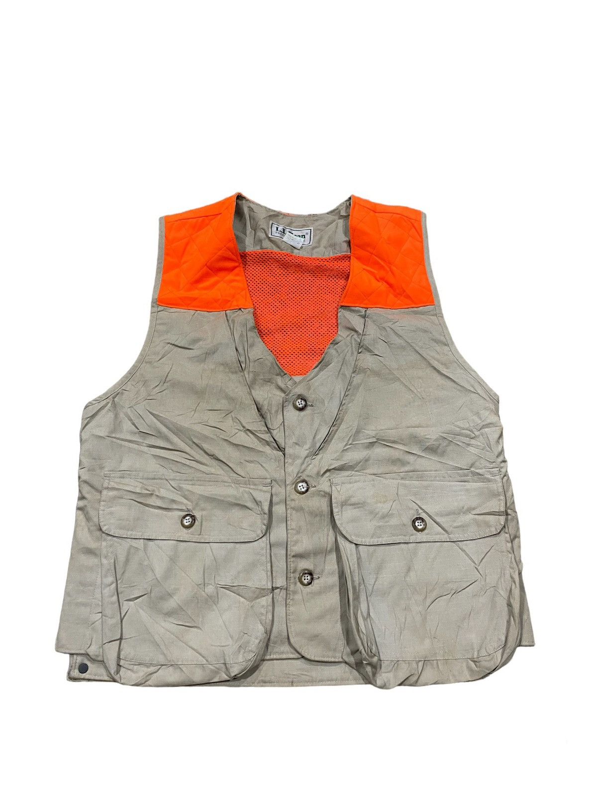 L.L. Bean × Vintage RARE VINTAGE LL BEAN FREEPORT MAINE FISHING POCKET VEST Size US L / EU 52-54 / 3 - 1 Thumbnail