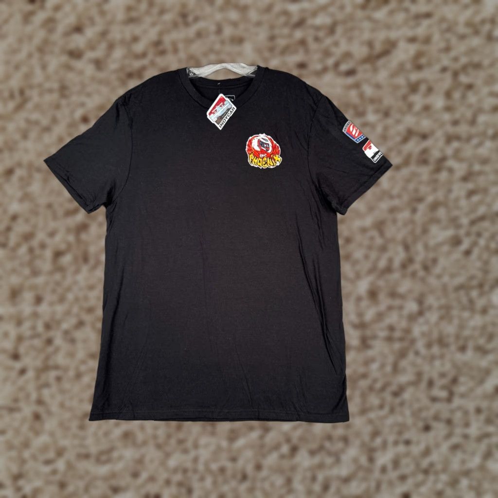 Indycar Shirt Adult Large Black The Phoenix Andretti Short Sleeve Crew Neck Legends Global Merchandise Shirt Cars Racing Mens