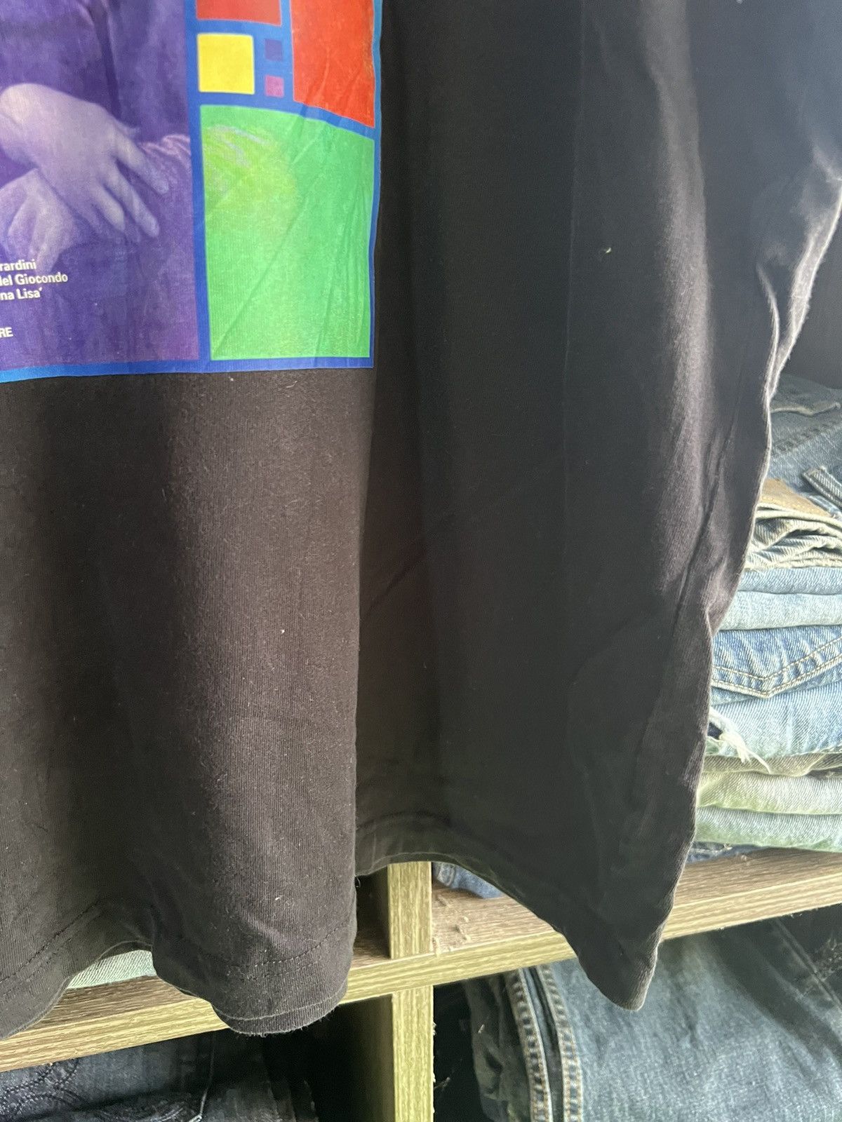 Japanese Brand 🔥Rare Uniqlo x Musee Du Louvre x Peter Saville Monalisa Size US L / EU 52-54 / 3 - 9 Thumbnail