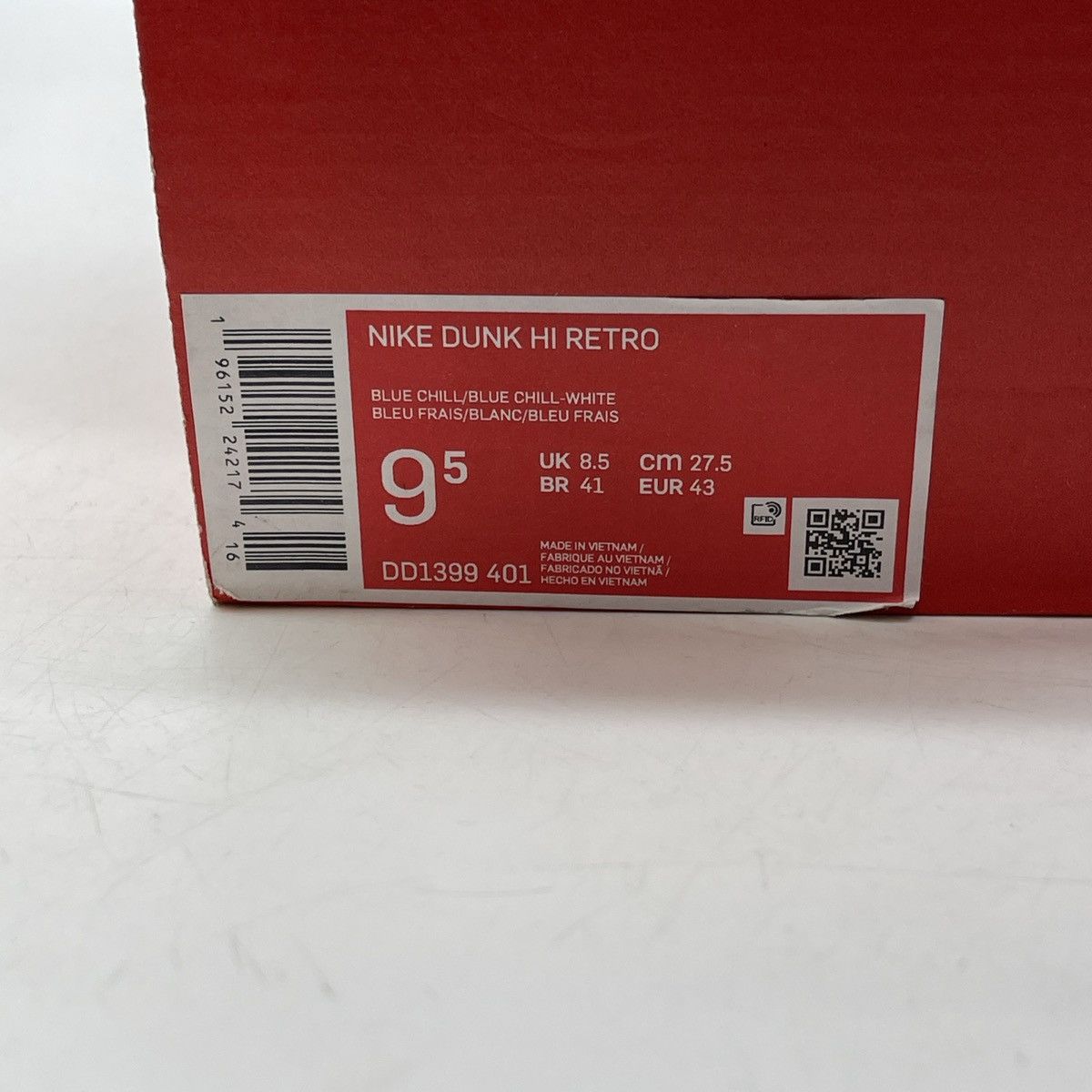 Nike Dunk high blue chill Size US 9.5 / EU 42-43 - 9 Thumbnail