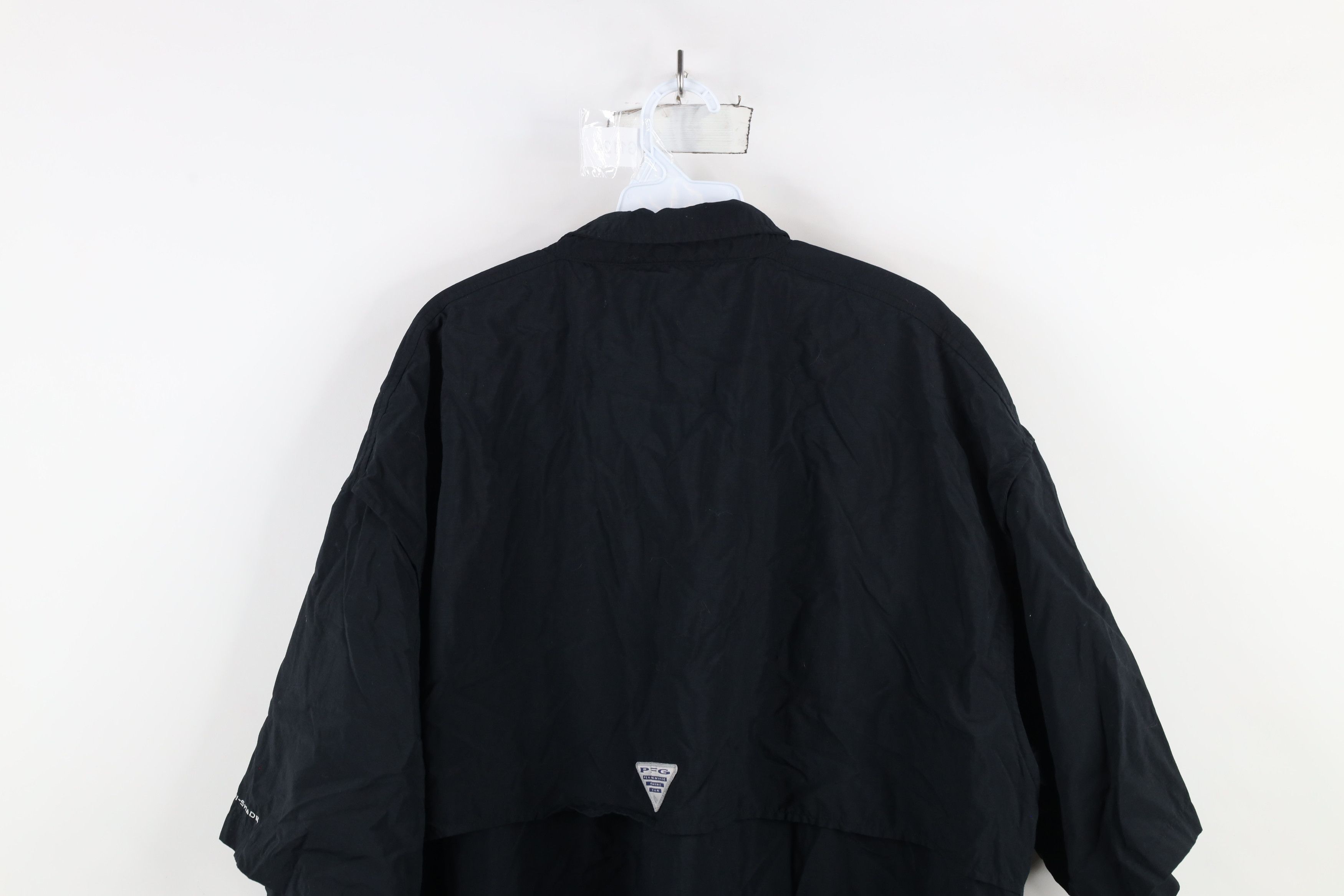 Columbia × Vintage Columbia PFG Spell Out Fishing Short Sleeve Button Shirt Size US XXL / EU 58 / 5 - 15 Thumbnail