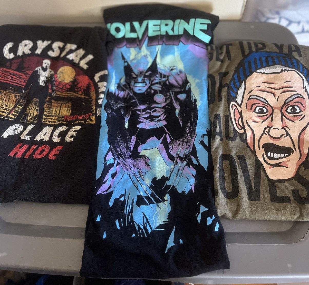 Other 3 movie promo shirt bundle licensed jason horror lg wolverin Size US L / EU 52-54 / 3 - 1 Thumbnail
