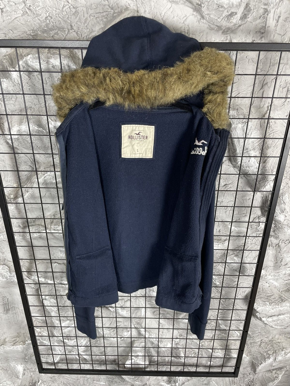 If Six Was Nine Hollister Y2K Fur Hoodie Japanese LGB Hysteric Glamour Style Size US S / EU 44-46 / 1 - 12 Thumbnail