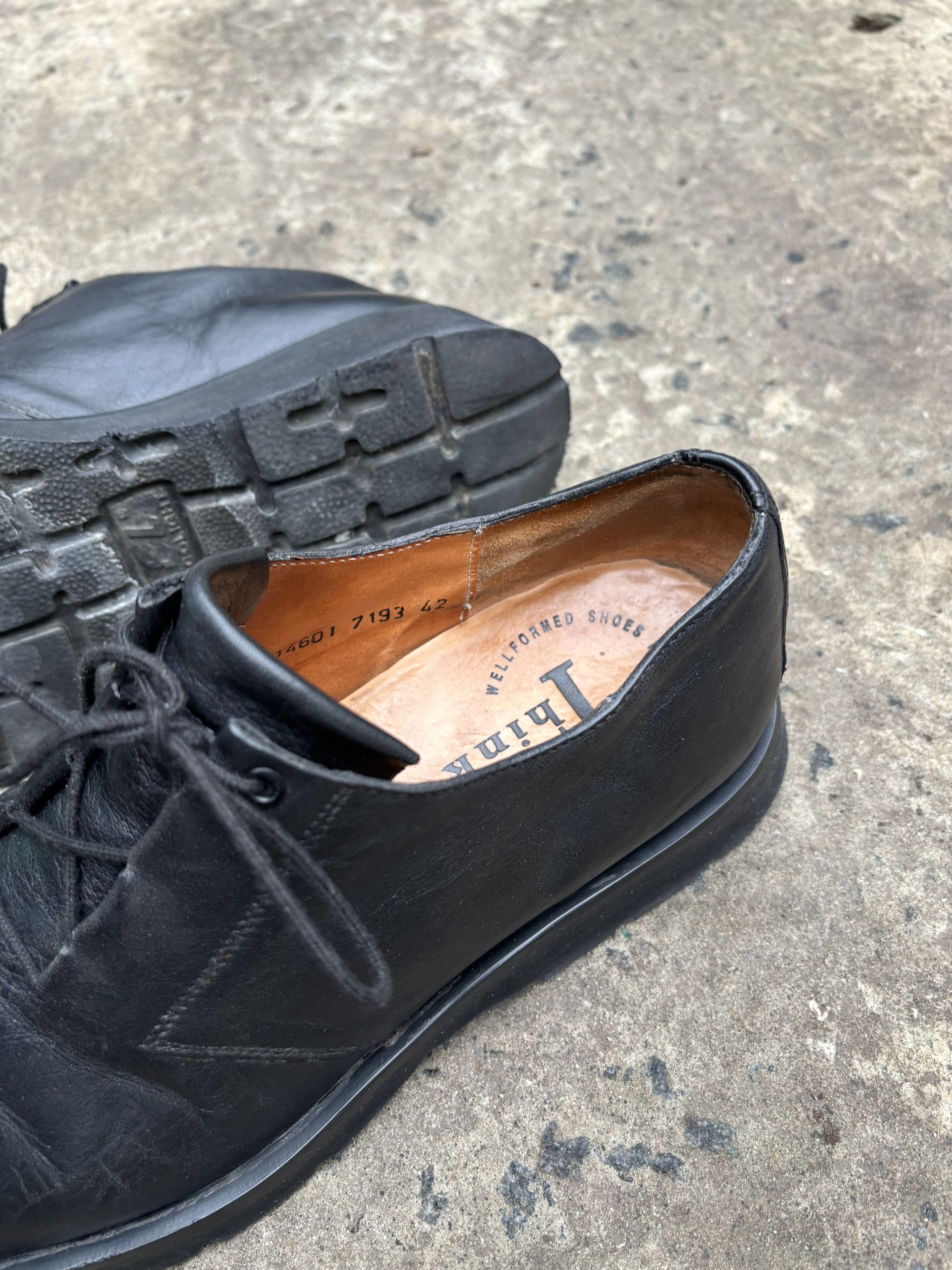 Other Vintage Think Platform Shoes Size US 10 / EU 43 - 9 Thumbnail