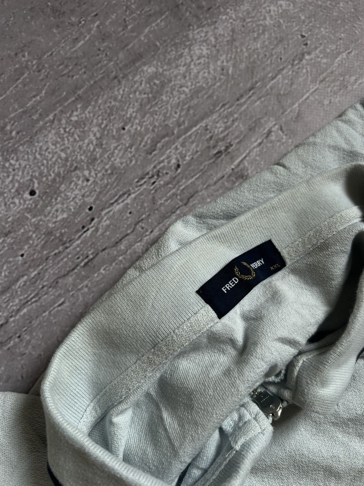 Fred Perry Fred Perry Short Sleeve Half Zip Tipped Crepe Shirt XXL Size US XXL / EU 58 / 5 - 8 Thumbnail