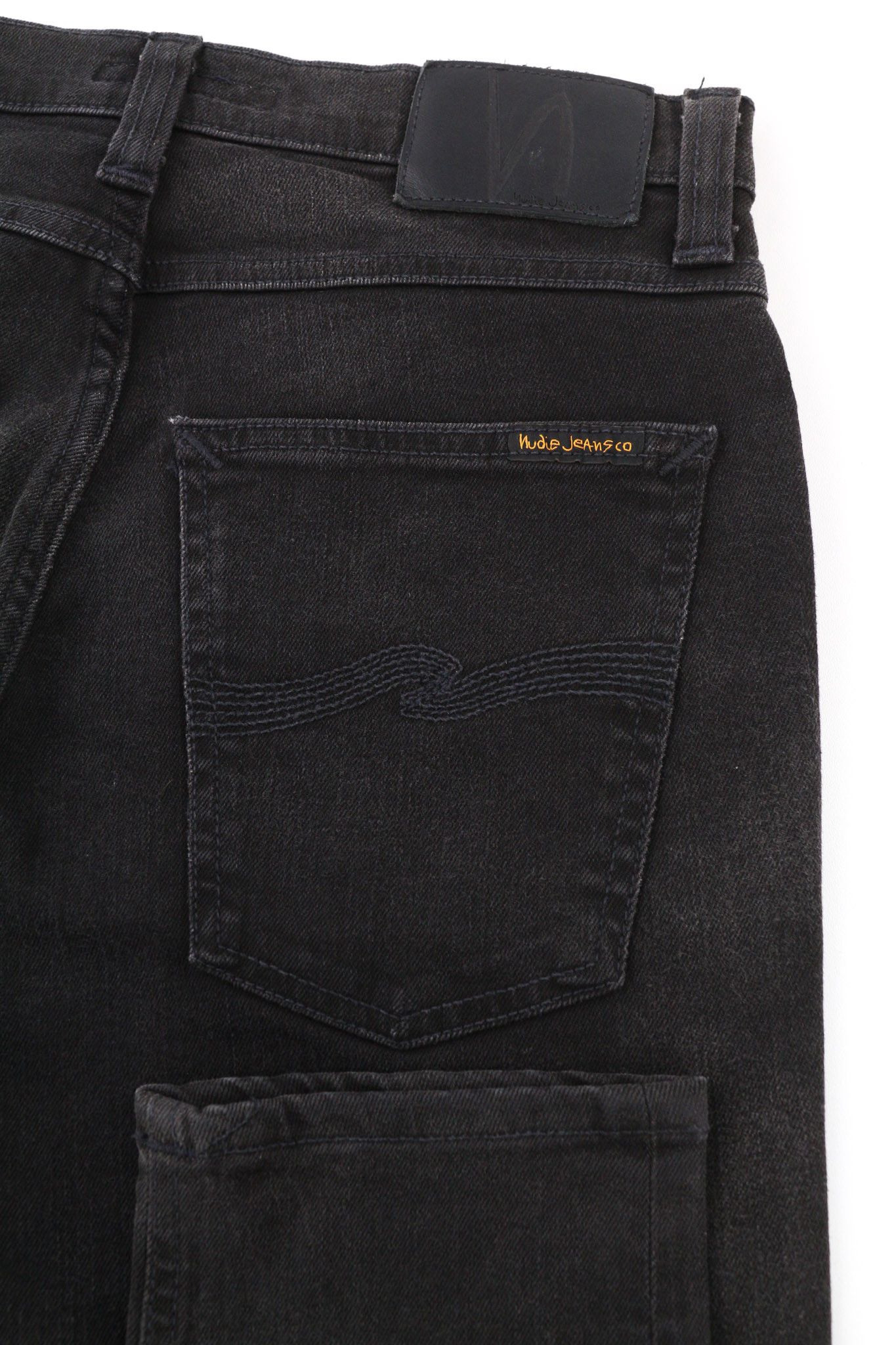 Nudie Jeans PIPE LED W29/L30 Skinny Fit Cotton Stretch Grey 80606 Size US 29 - 5 Thumbnail