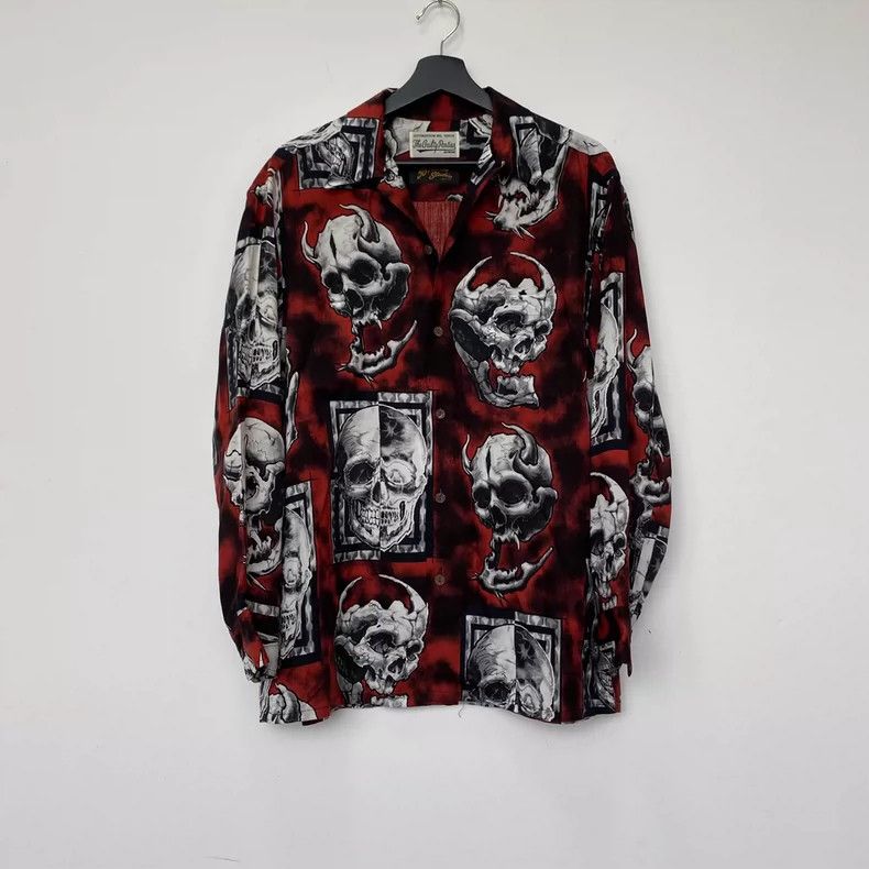 Wacko Maria Wacko maria Collaborative skull graffiti Hawaiian long-sle Size US L / EU 52-54 / 3 - 3 Thumbnail