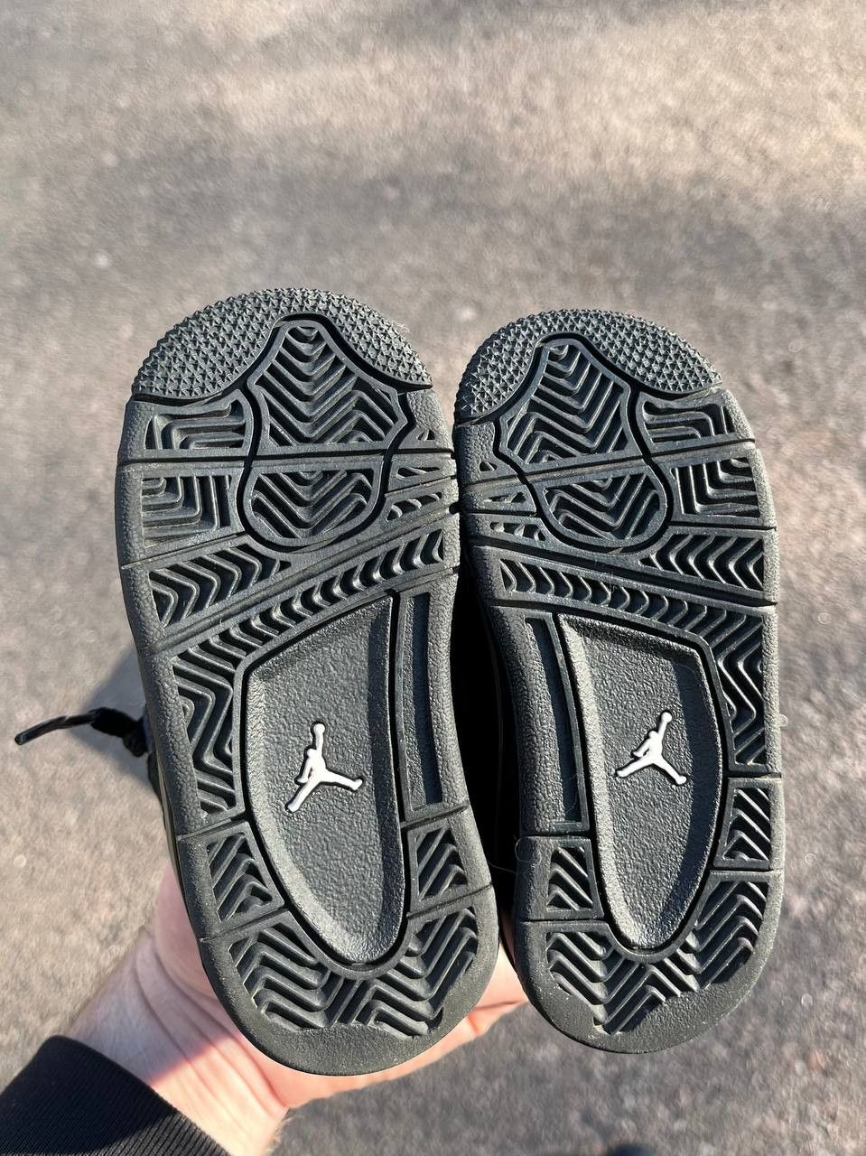 Nike Nike Air Jordan 4 Retro Black Cat Kid's (TD) Size US 5 / EU 37 - 9 Thumbnail