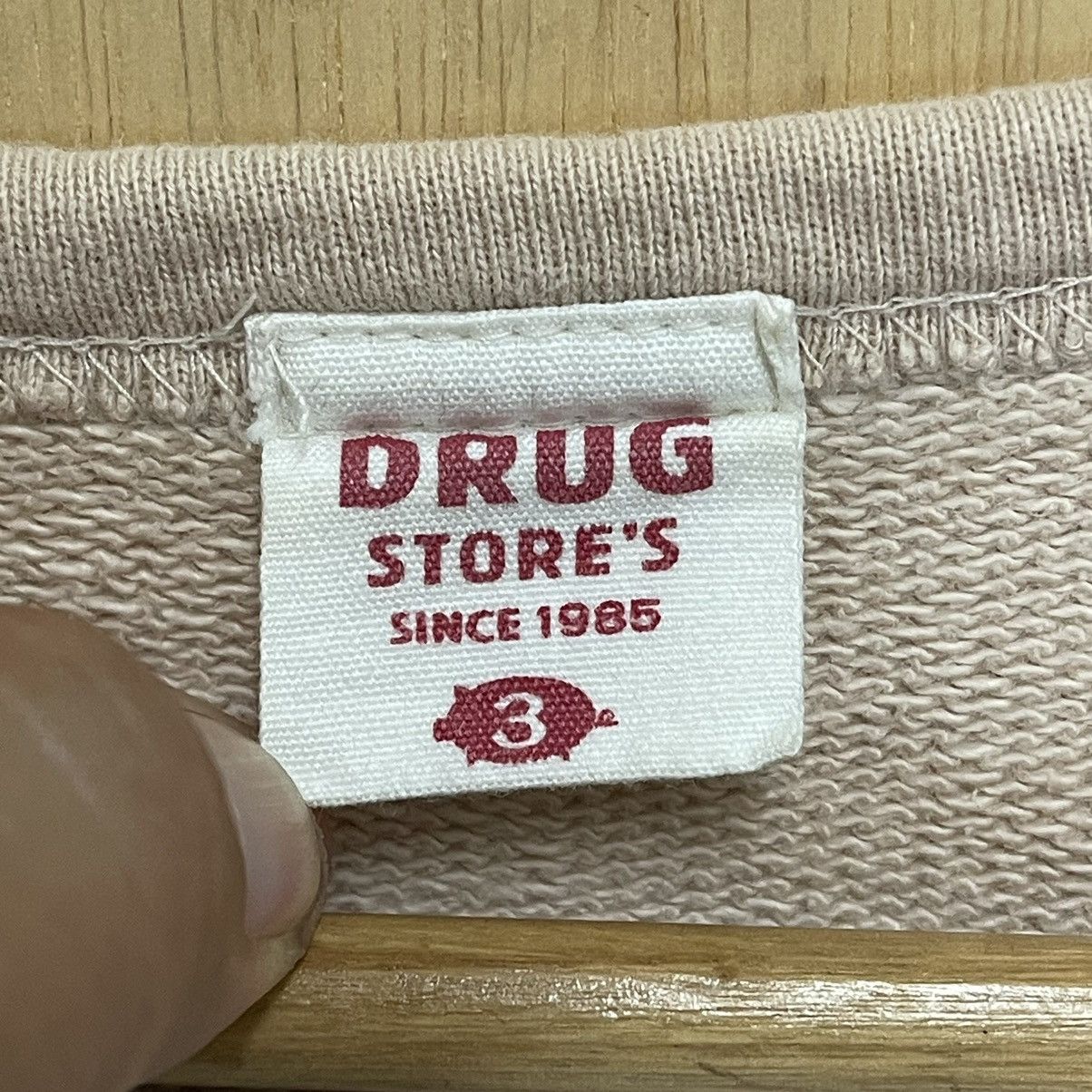 Japanese Brand Drug Store Small Logo Crewneck Sweatshirt Size US M / EU 48-50 / 2 - 8 Thumbnail