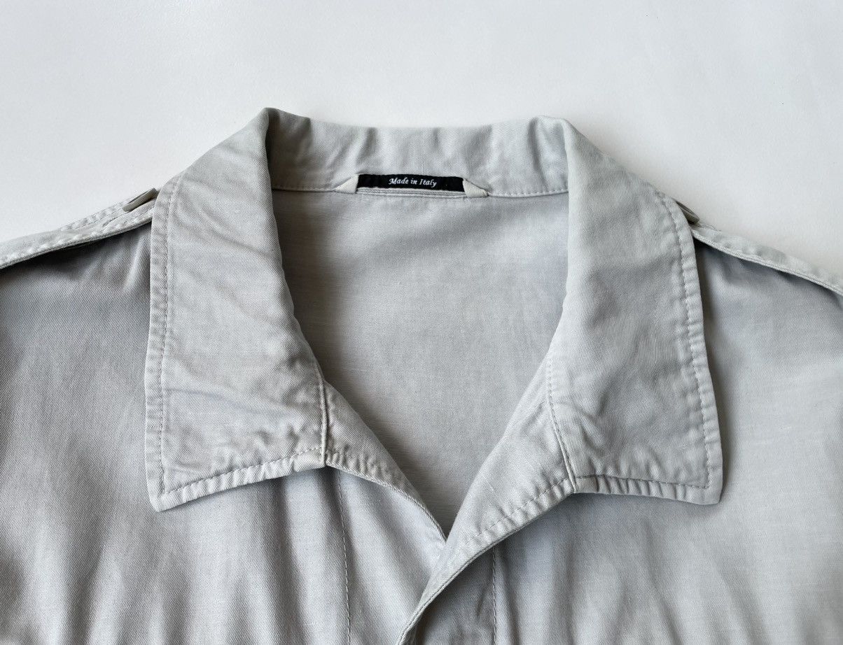 Maison Margiela S/S 14 Grey Cotton Military Jacket Size US M / EU 48-50 / 2 - 4 Thumbnail