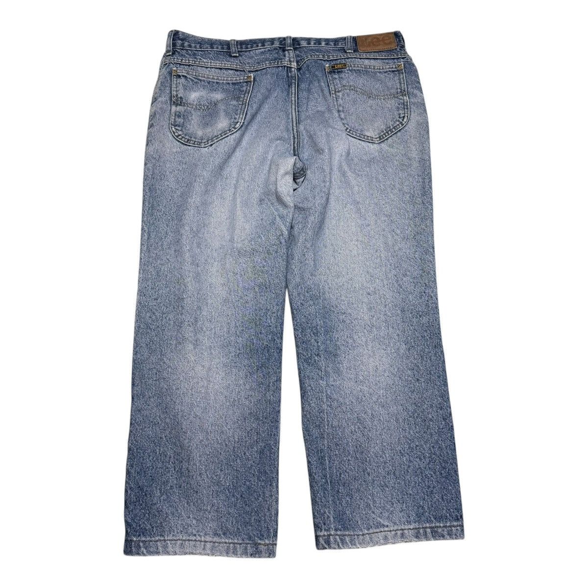 Lee × Vintage Vintage Lee USA Light Wash Straight Leg Jeans Men’s 38x26 Size US 38 / EU 54 - 2 Thumbnail