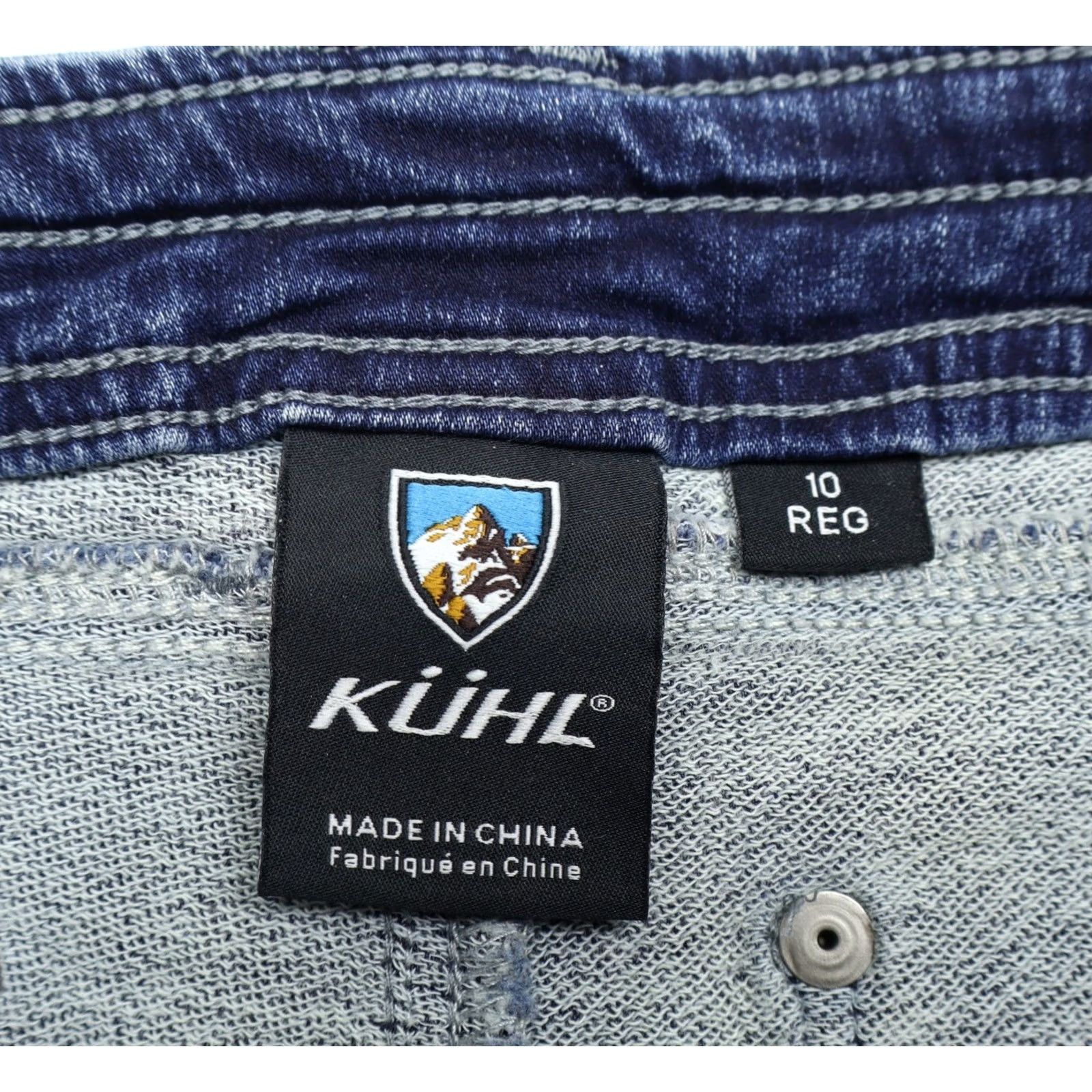 Vintage Kuhl Jeans Skinny Denim Stretch Blue Size 10 31" Inseam Regular Rise 9" 5-Pocket Logo Zipper Button Cotton Polyester Spandex Women Size 32" / US 10 / IT 46 - 7 Thumbnail