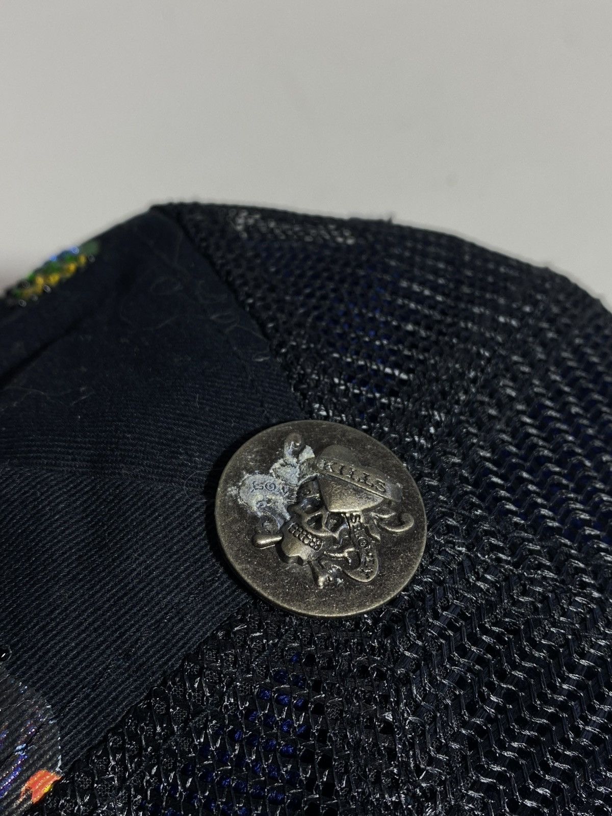 Ed Hardy Ed Hardy by Christian Audigier y2k hype cap rhinestones Size ONE SIZE - 8 Thumbnail
