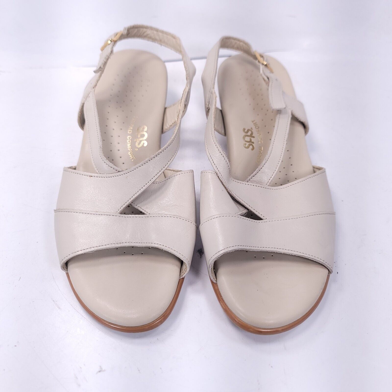 SAS SAS Tripad Comfort Ankle Strap Sandal Womens Size 8.5 Beige Size US 8.5 / IT 38.5 - 2 Thumbnail